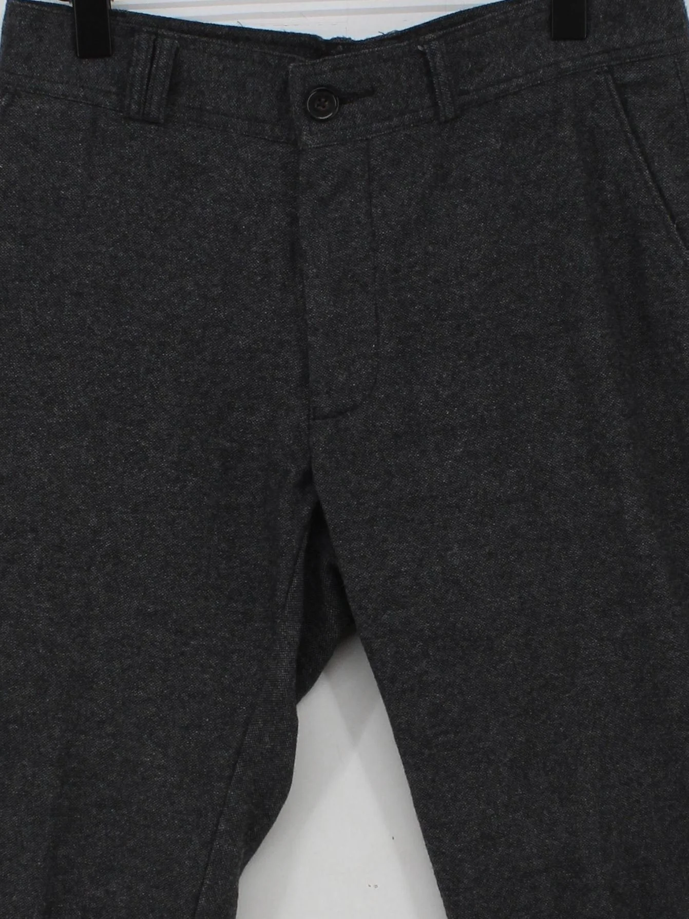 I Love Ugly Men's Trousers M Grey Wool with Polyester Straight Chino - Image 3