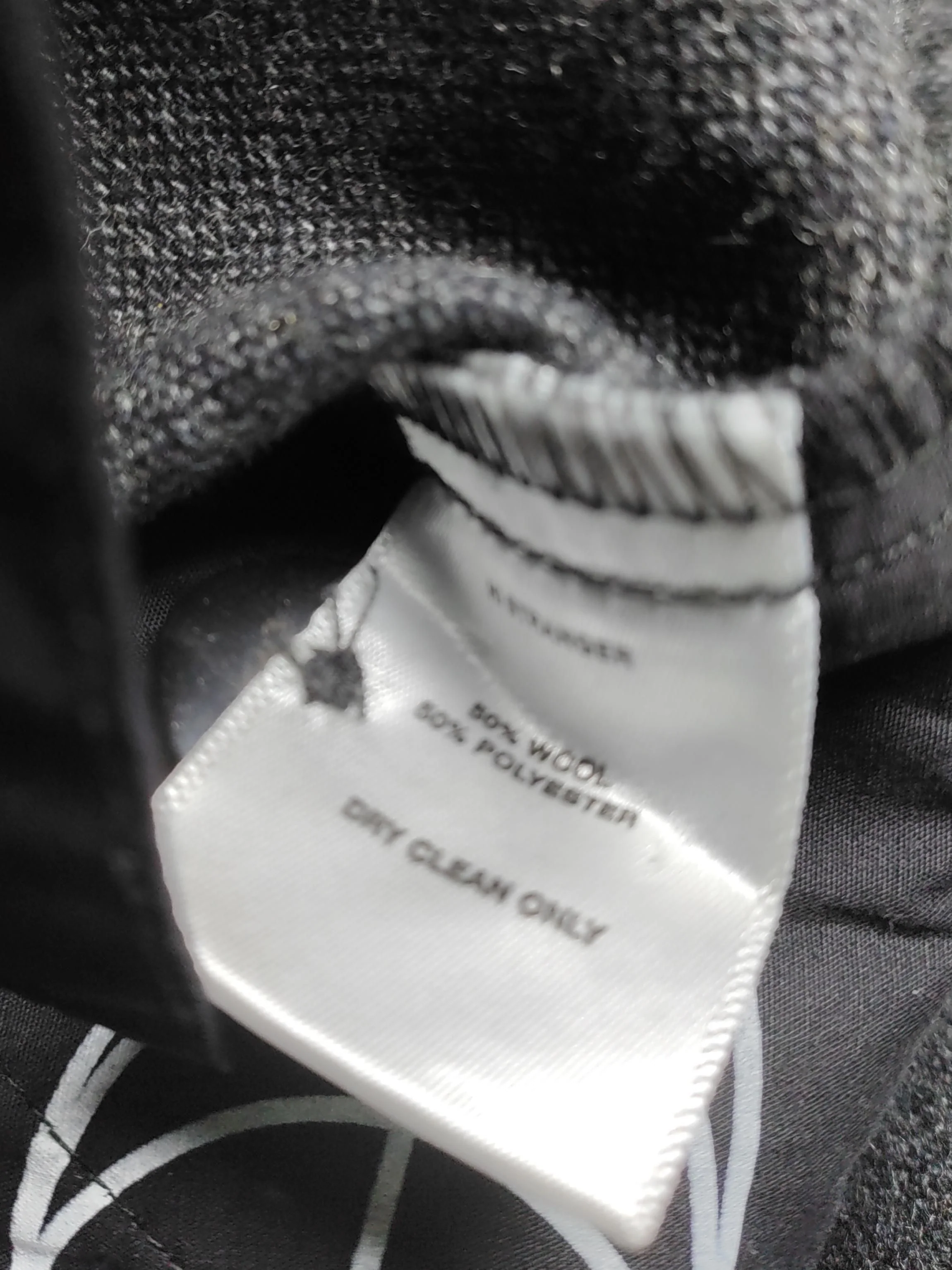 I Love Ugly Men's Trousers M Grey Wool with Polyester Straight Chino - Image 6