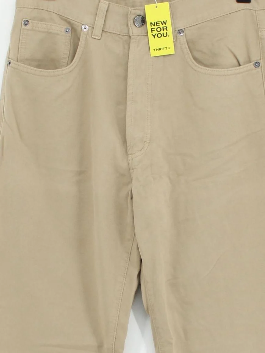 Iceberg Men's Trousers M Tan 100% Cotton Straight Chino - Image 3