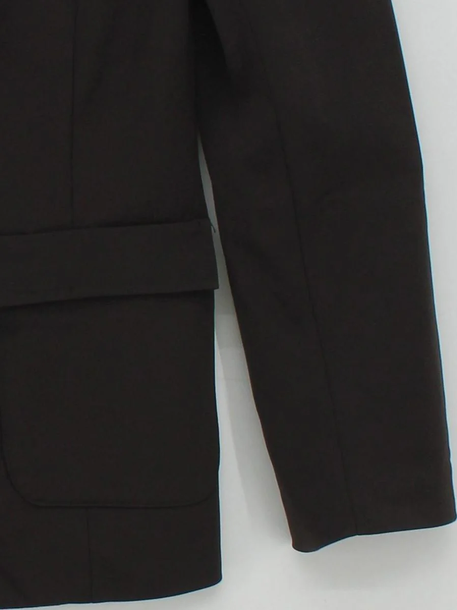 Iceberg Women's Blazer UK 14 Brown 100% Polyamide Overcoat - Image 4