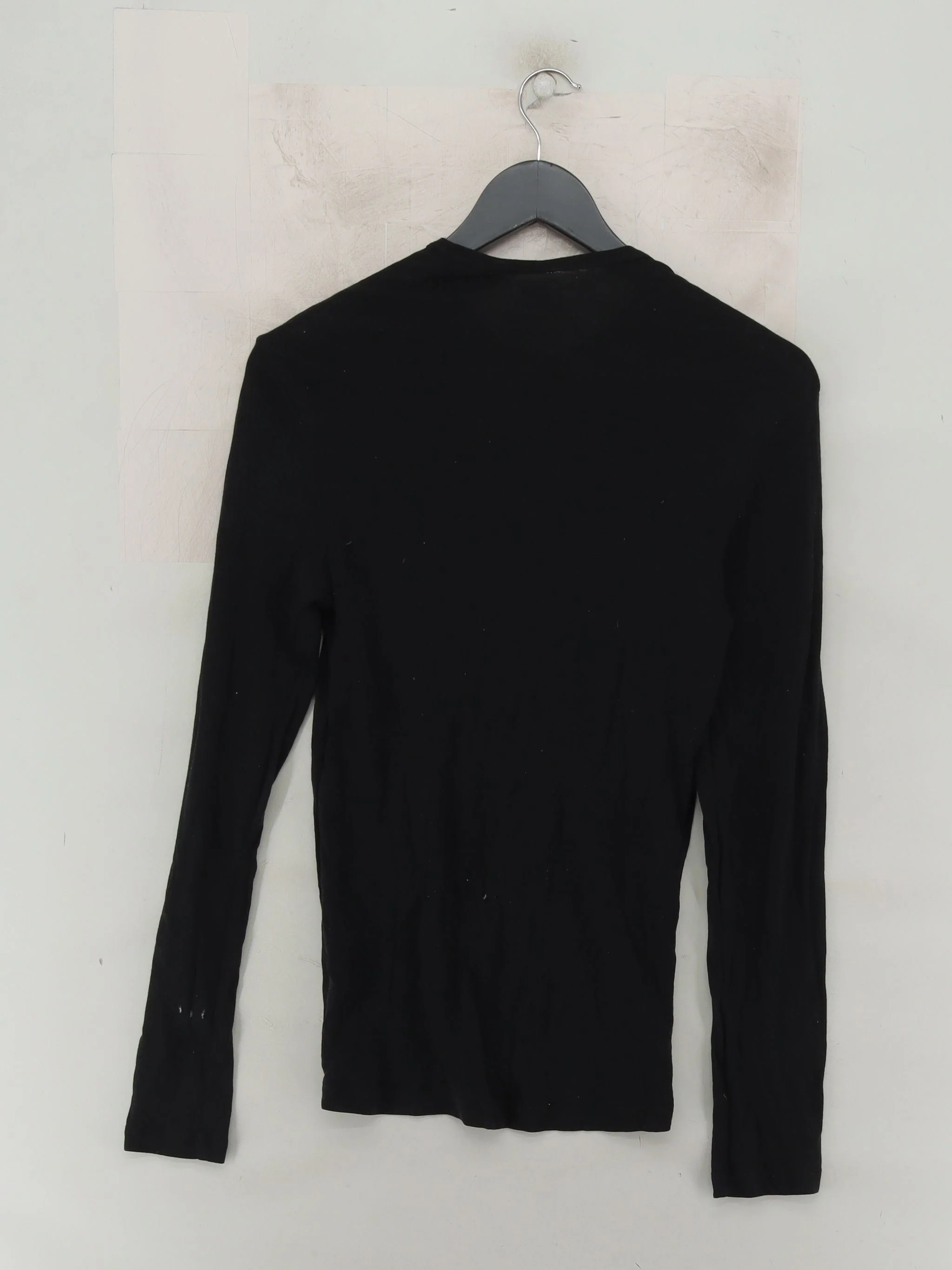 Icebreaker Women's Top S Black 100% Wool Long Sleeve Mock Neck Basic - Image 2