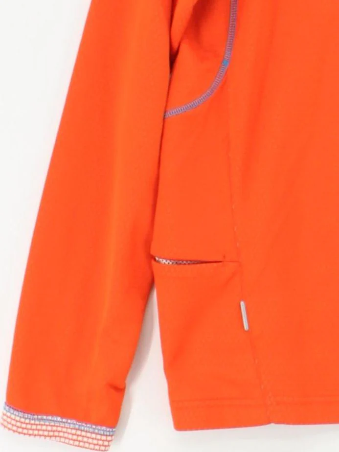 Icepeak Men's Loungewear M Orange 100% Polyester Mock Neck Basic - Image 4
