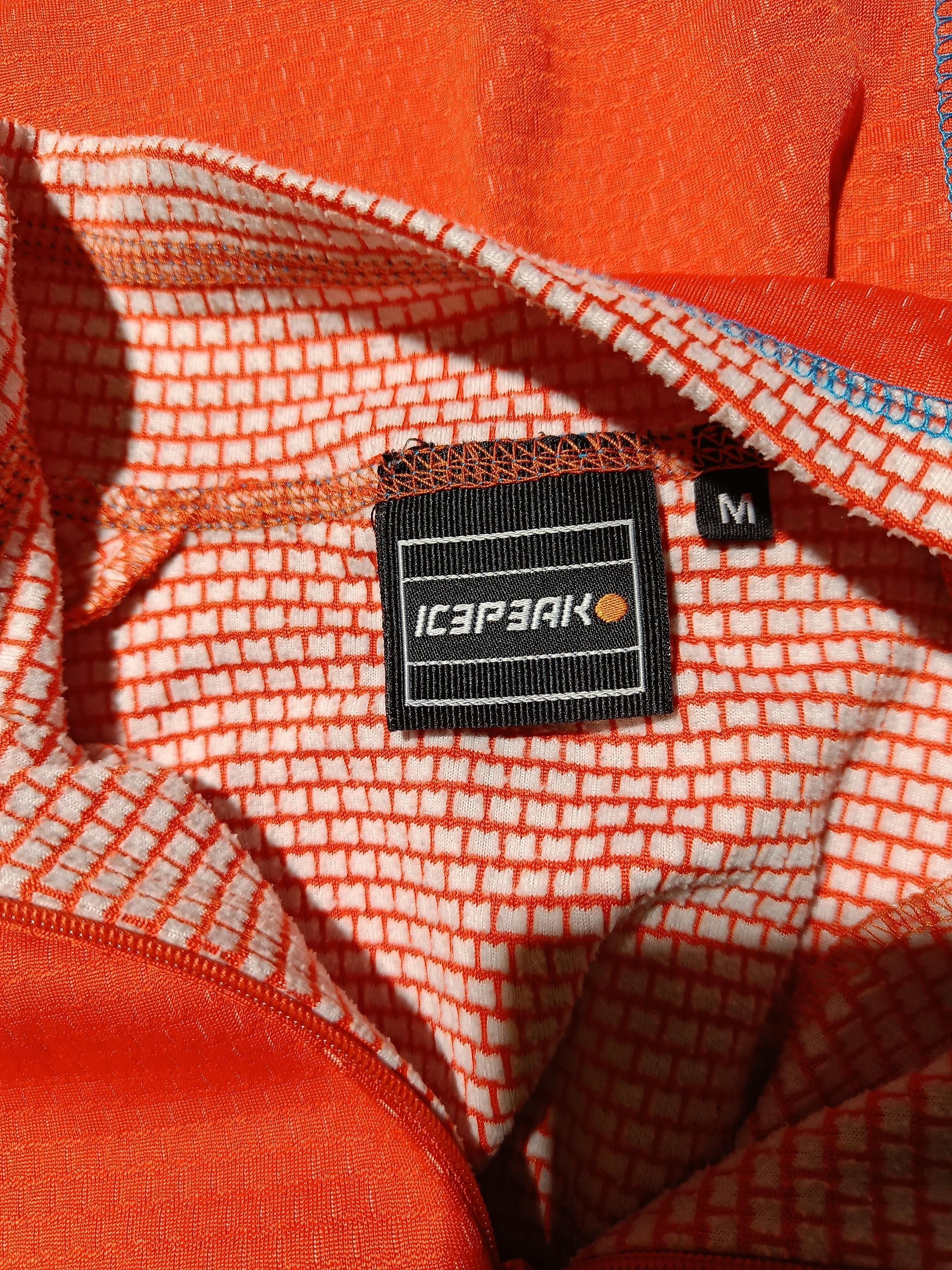 Icepeak Men's Loungewear M Orange 100% Polyester Mock Neck Basic - Image 6