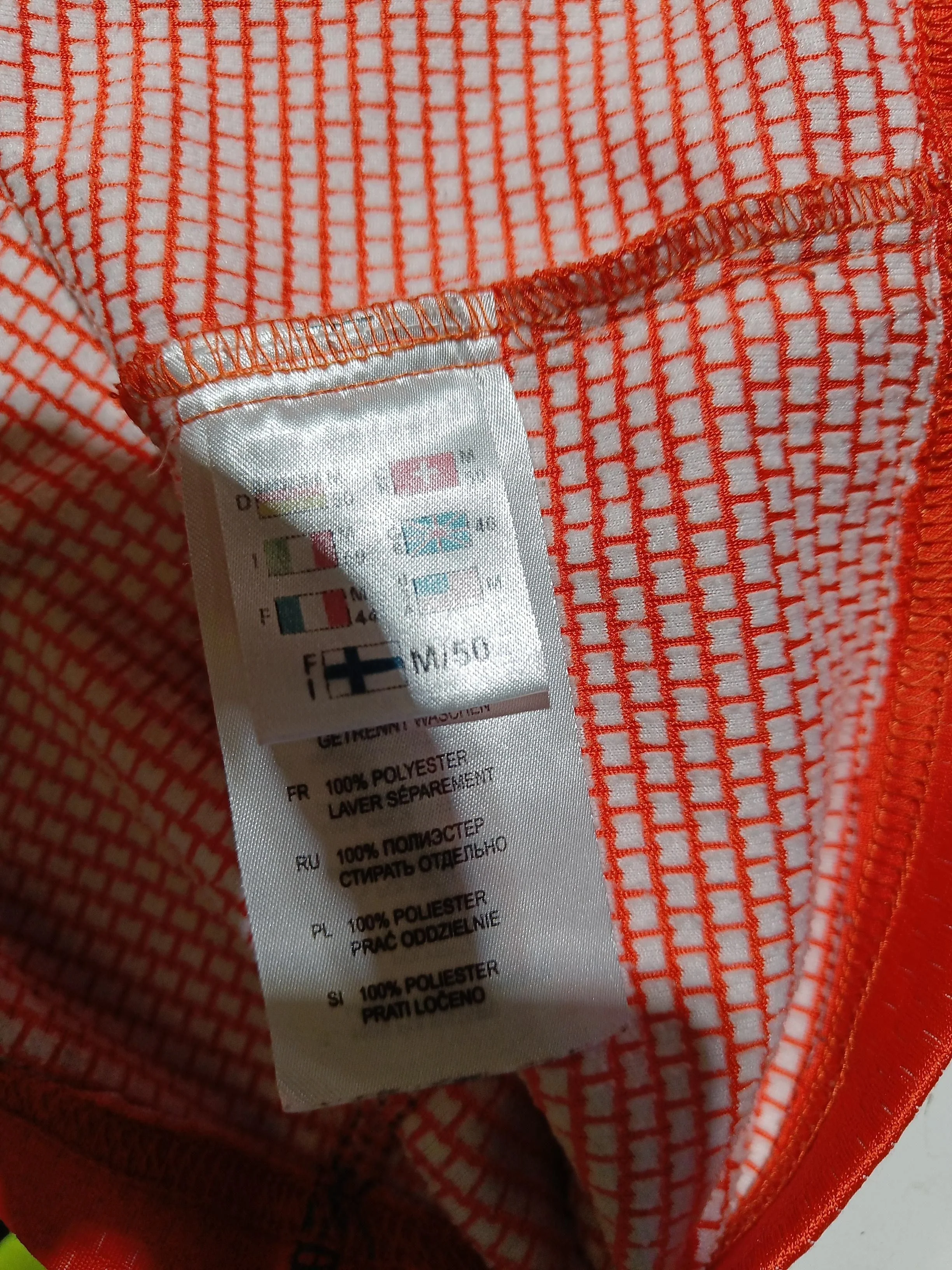 Icepeak Men's Loungewear M Orange 100% Polyester Mock Neck Basic - Image 7