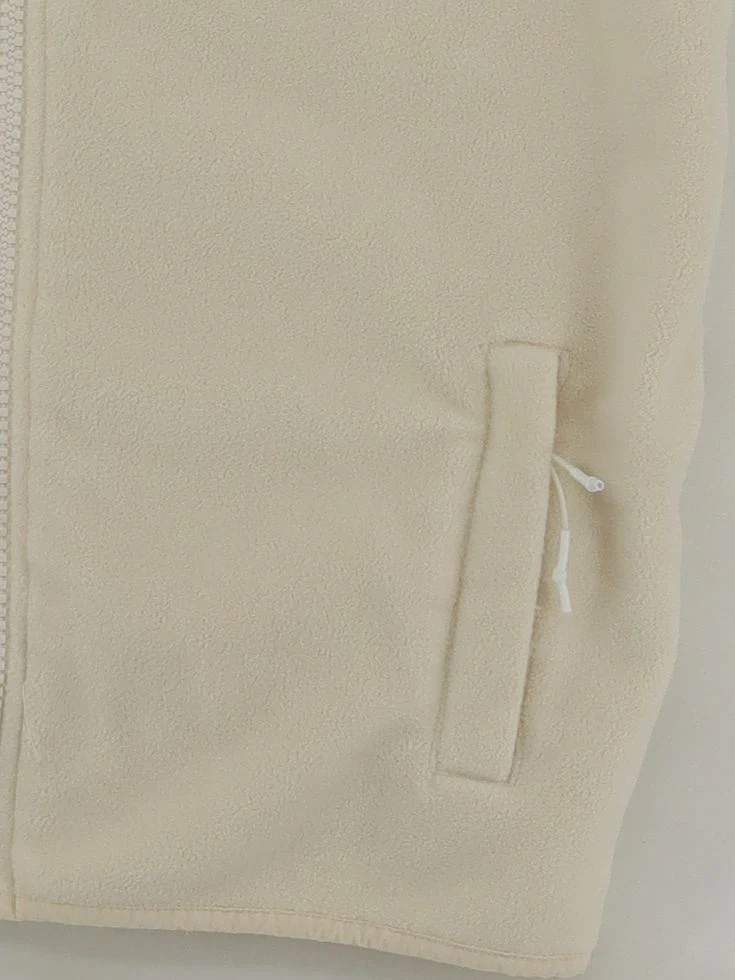 Iets Frans Men's Coat M Cream 100% Polyester Overcoat - Image 4