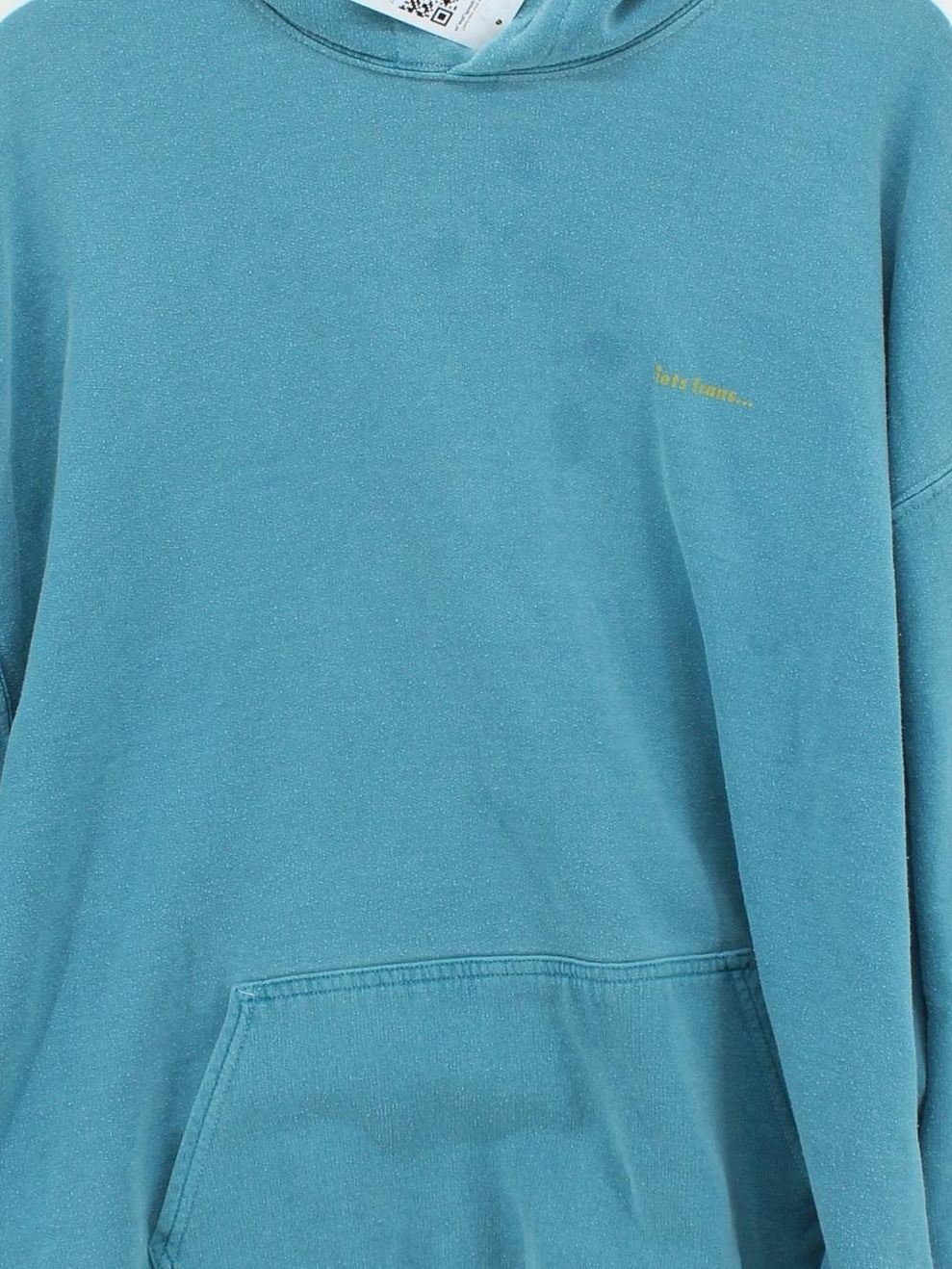 Iets Frans Men's Hoodie L Blue 100% Other Pullover - Image 3