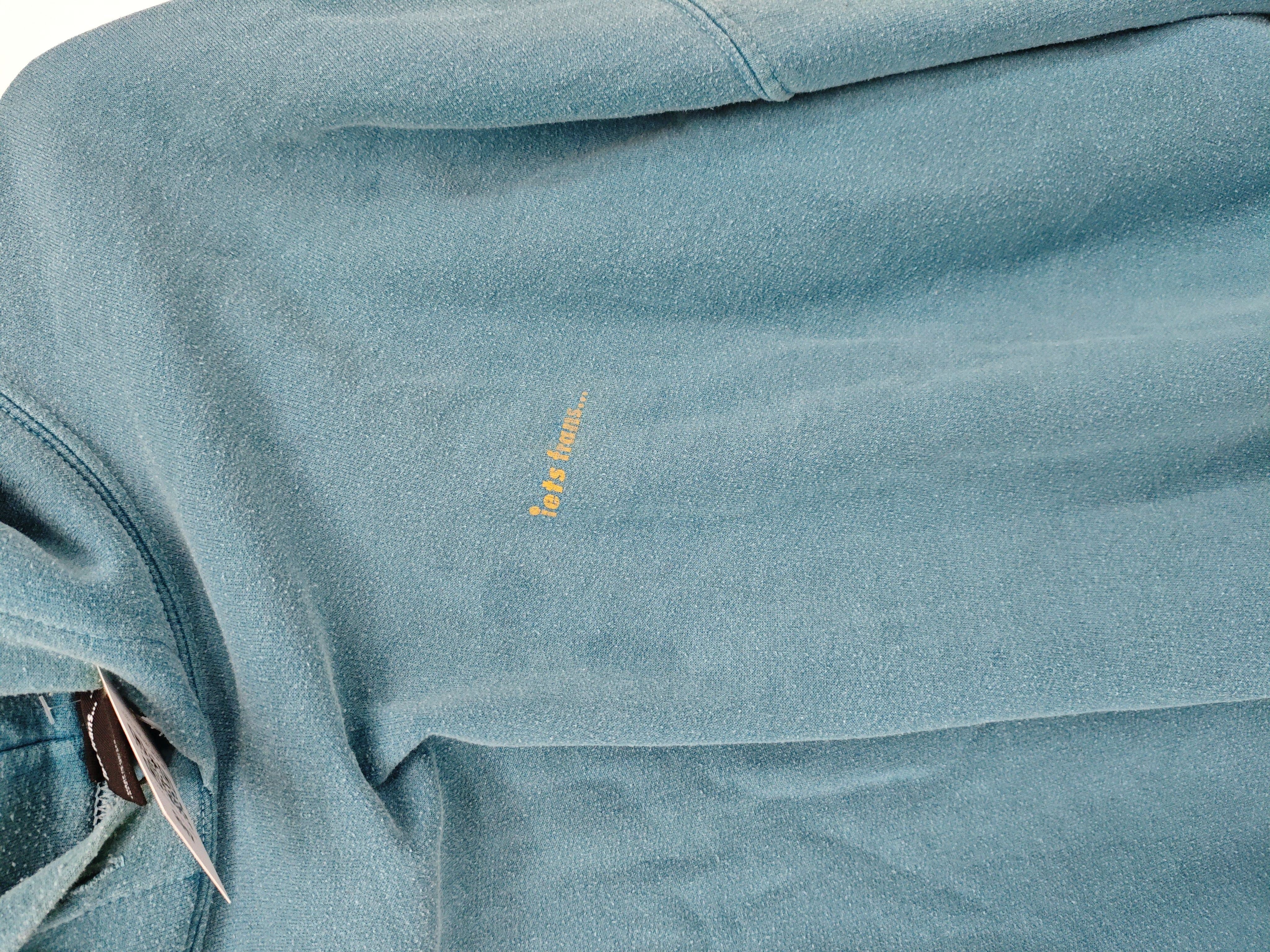 Iets Frans Men's Hoodie L Blue 100% Other Pullover - Image 5