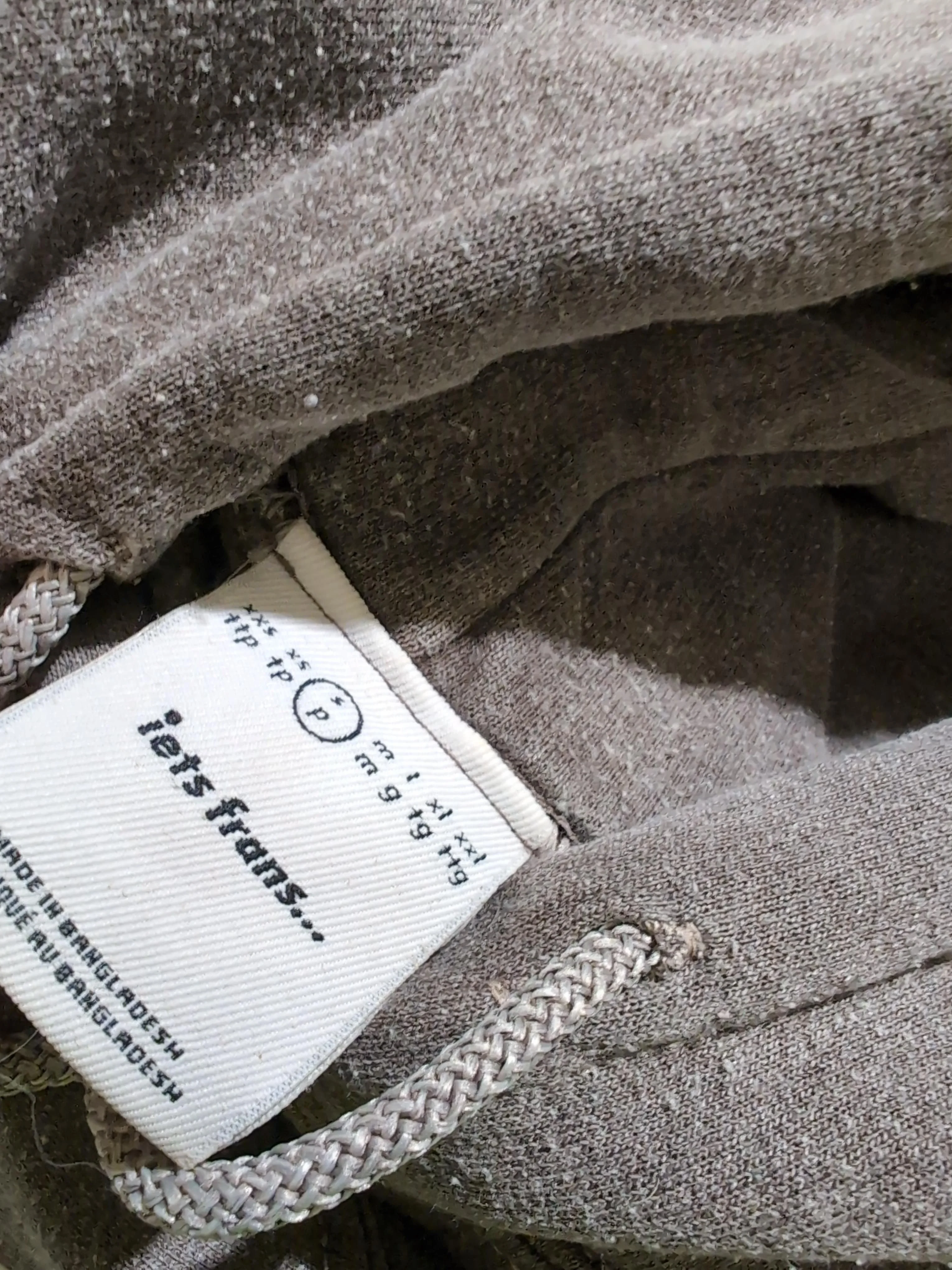 Iets Frans Men's Hoodie S Brown 100% Other Pullover - Image 6
