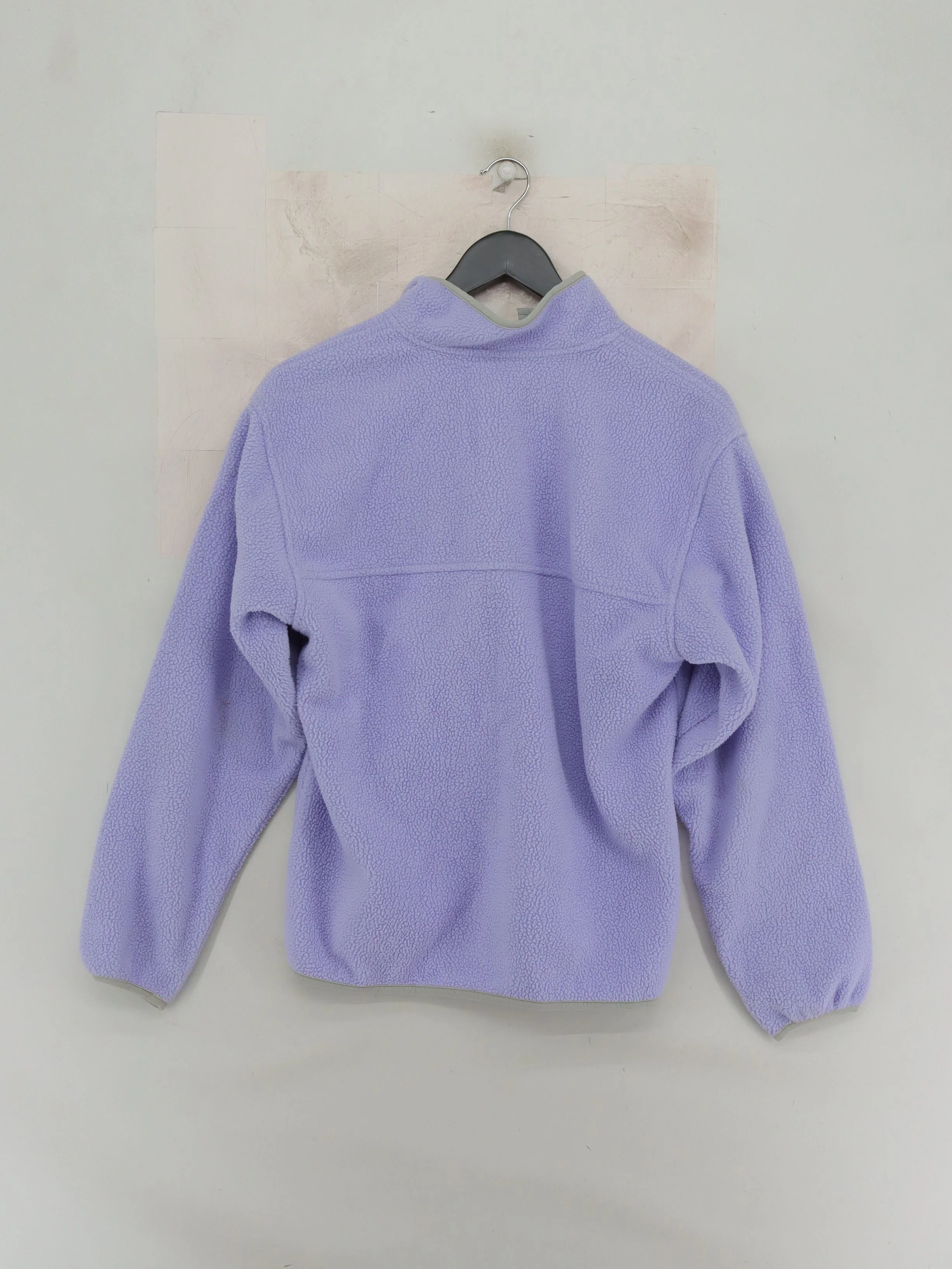 Iets Frans Men's Jumper XL Purple 100% Polyester Mock Neck Pullover - Image 2