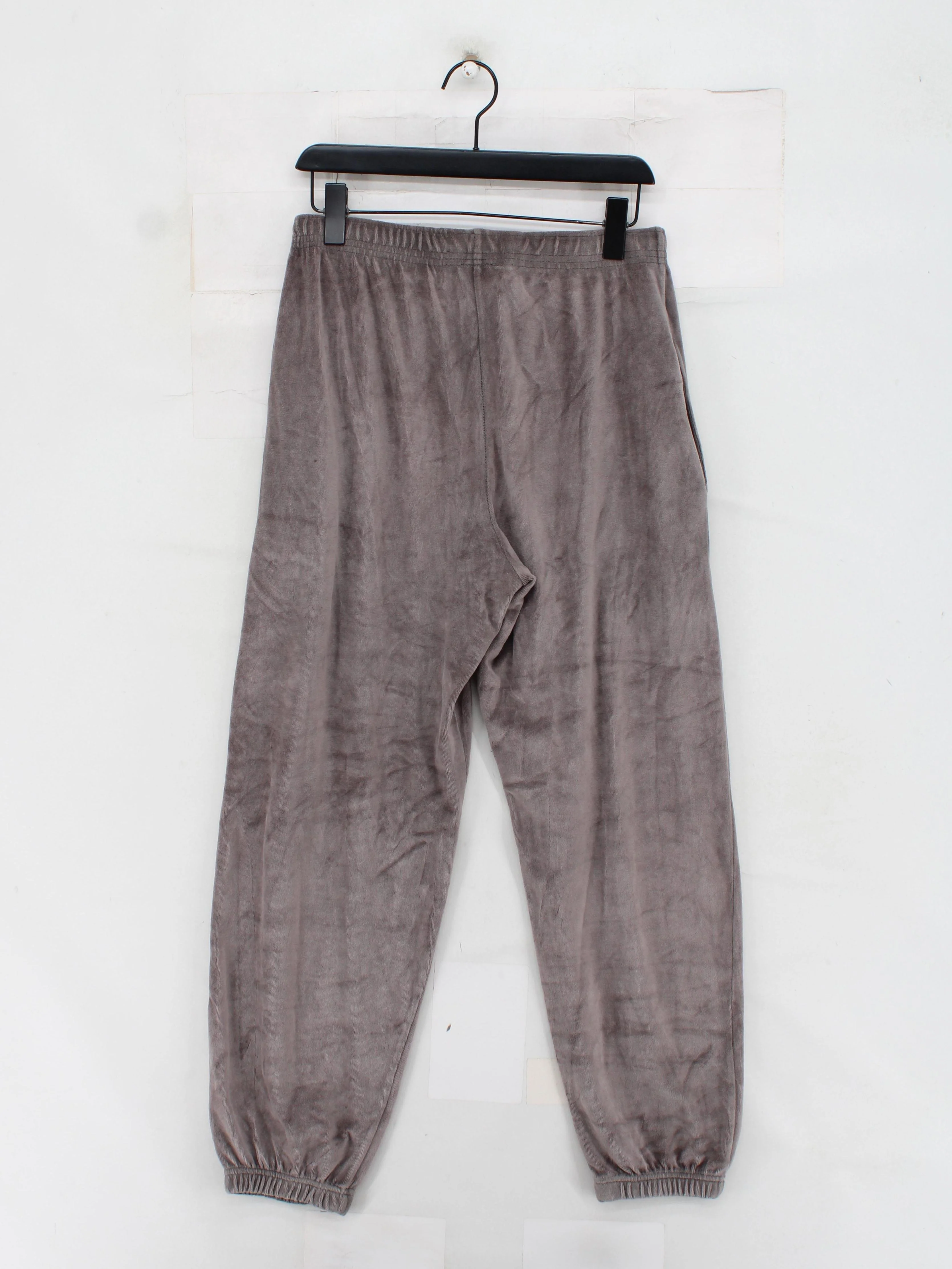 Iets Frans Men's Sports Bottoms M Grey Cotton with Polyester Tapered Sweatpants - Image 2