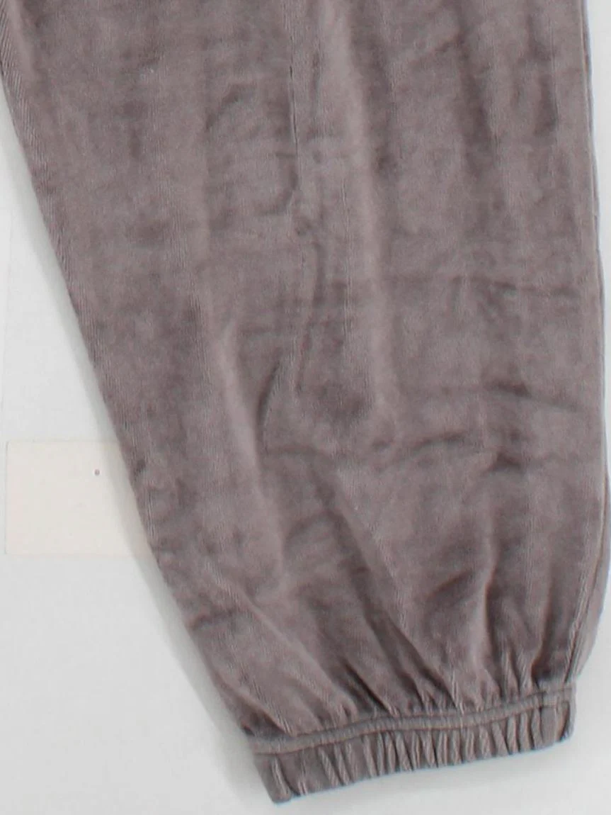 Iets Frans Men's Sports Bottoms M Grey Cotton with Polyester Tapered Sweatpants - Image 4