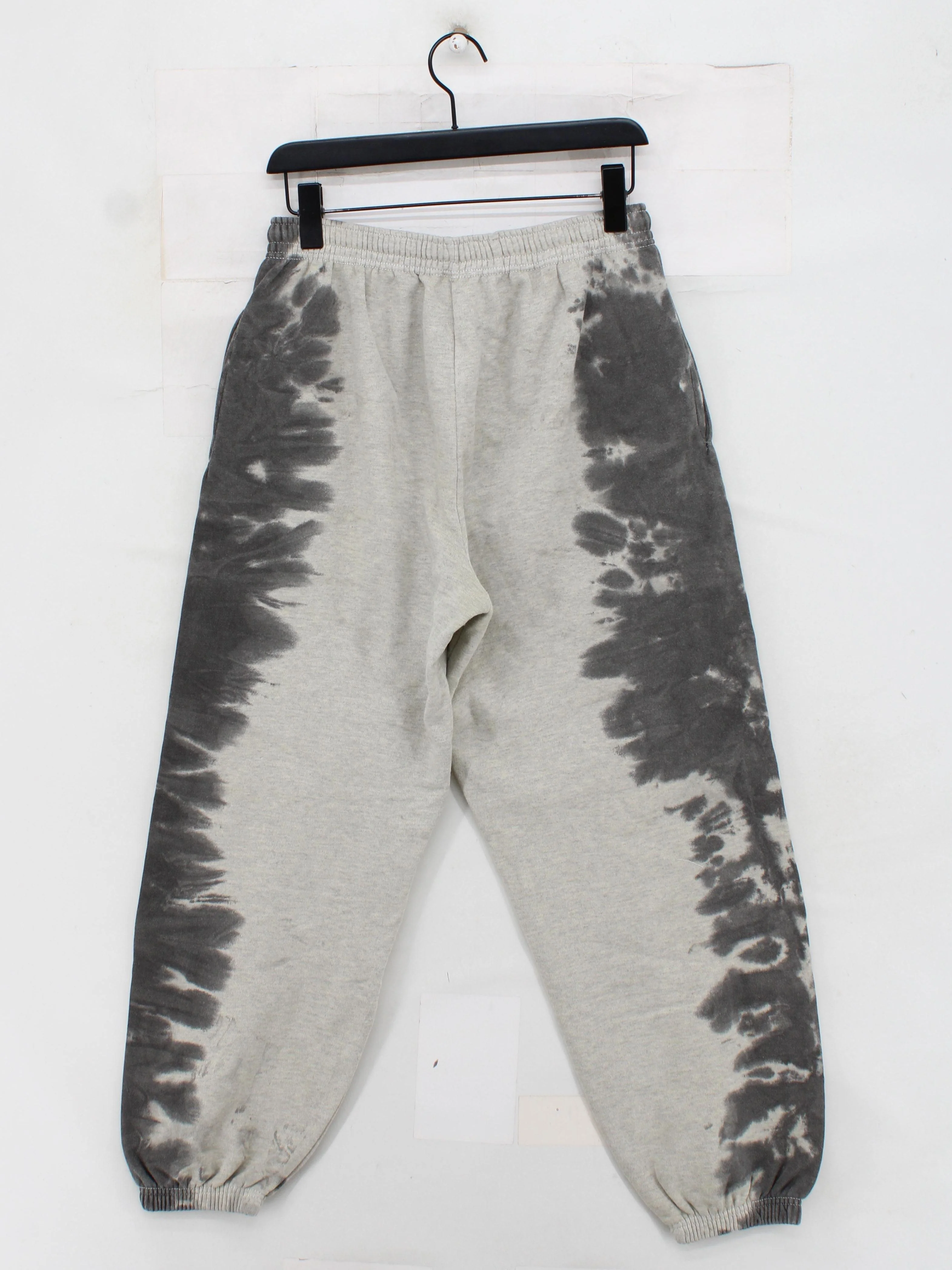 Iets Frans Men's Sports Bottoms M Grey Graphic Cotton with Polyester Sweatpants - Image 2