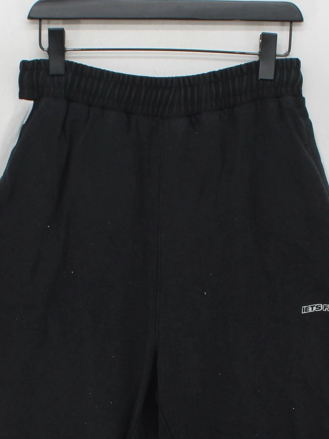 Iets Frans Men's Sports Bottoms S Black 100% Cotton Sweatpants - Image 3