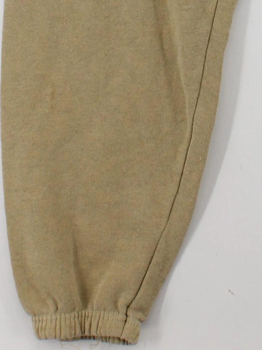 Iets Frans Men's Sports Bottoms S Tan Cotton with Polyester Sweatpants - Image 4