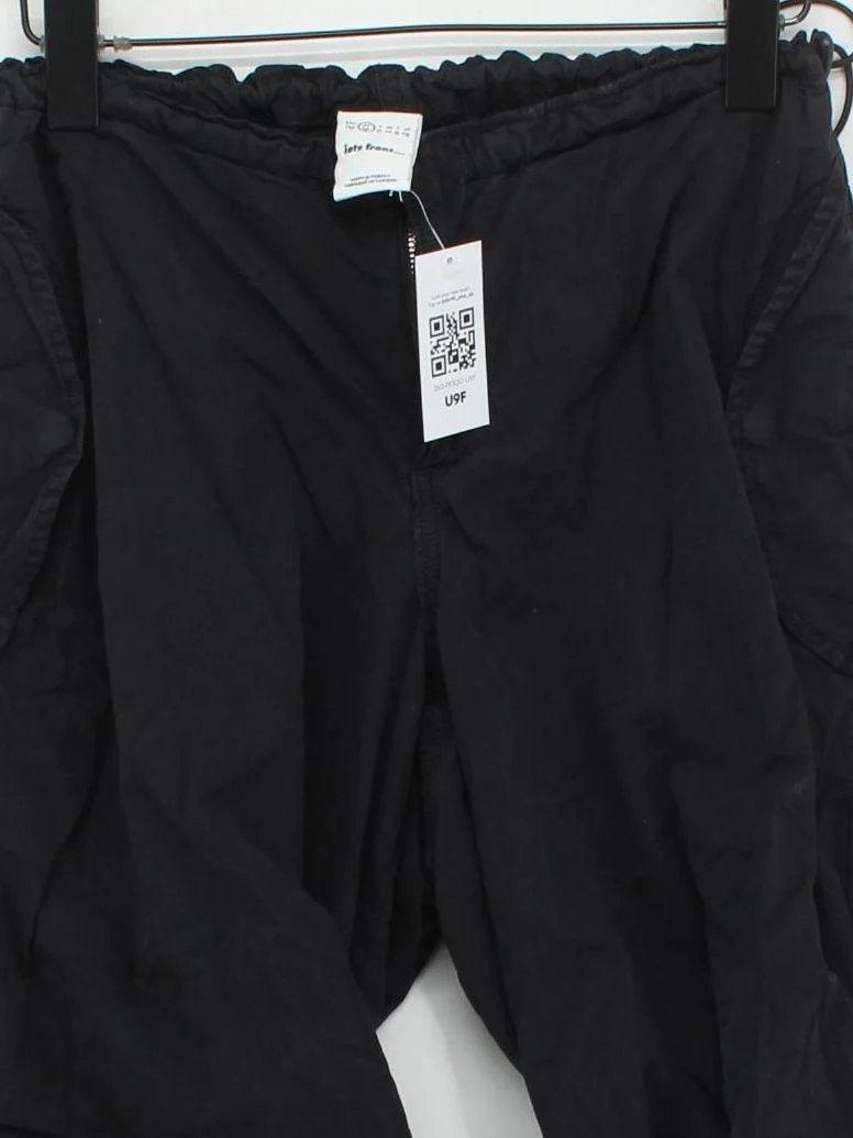 Iets Frans Men's Sports Bottoms XS Black 100% Cotton Sweatpants - Image 3