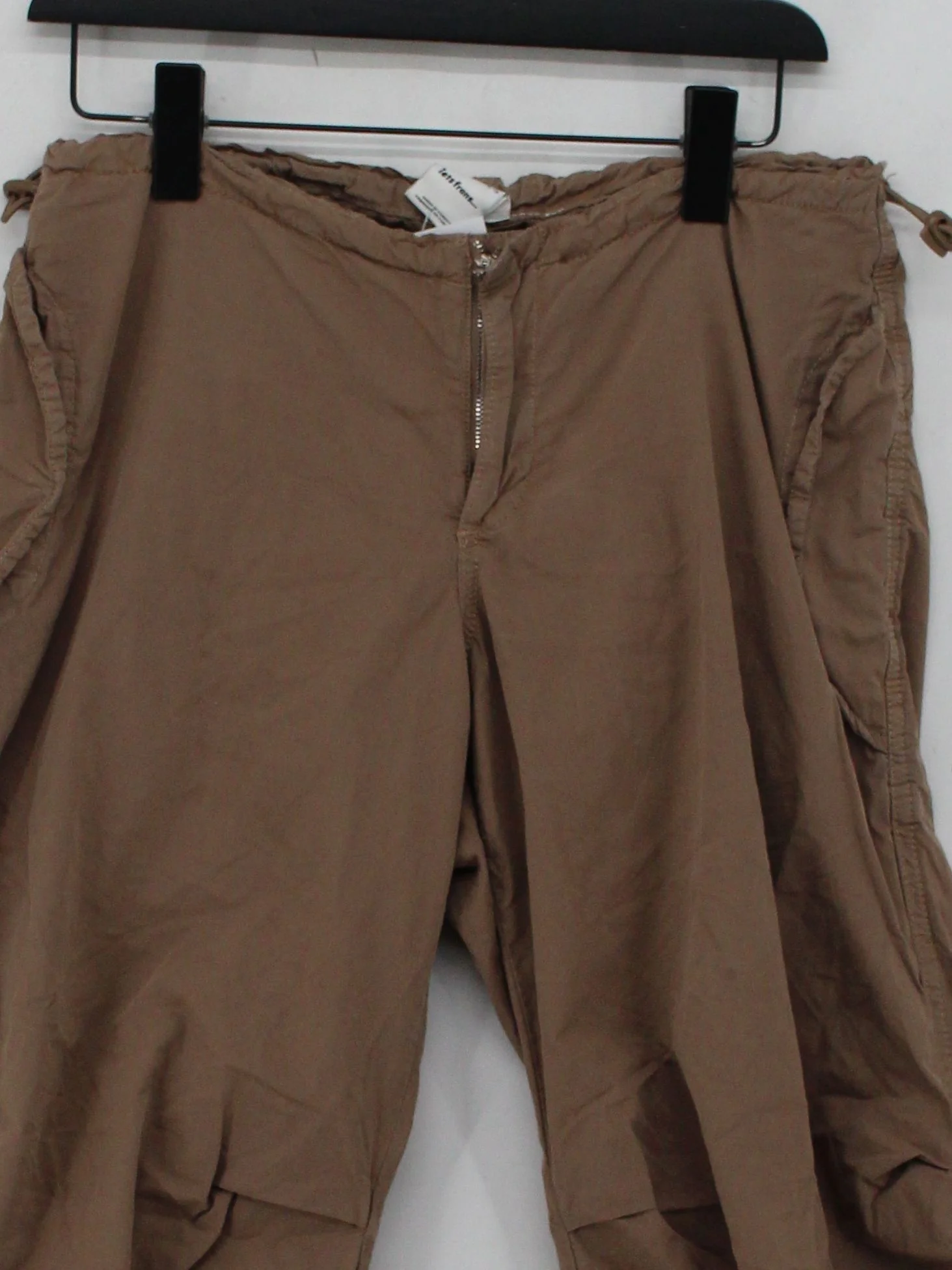 Iets Frans Men's Trousers XS Tan 100% Cotton Wide-Leg Cargo - Image 3