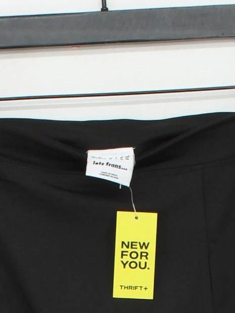 Iets Frans Women's Shorts XS Black Polyester with Elastane Sweat - Image 3
