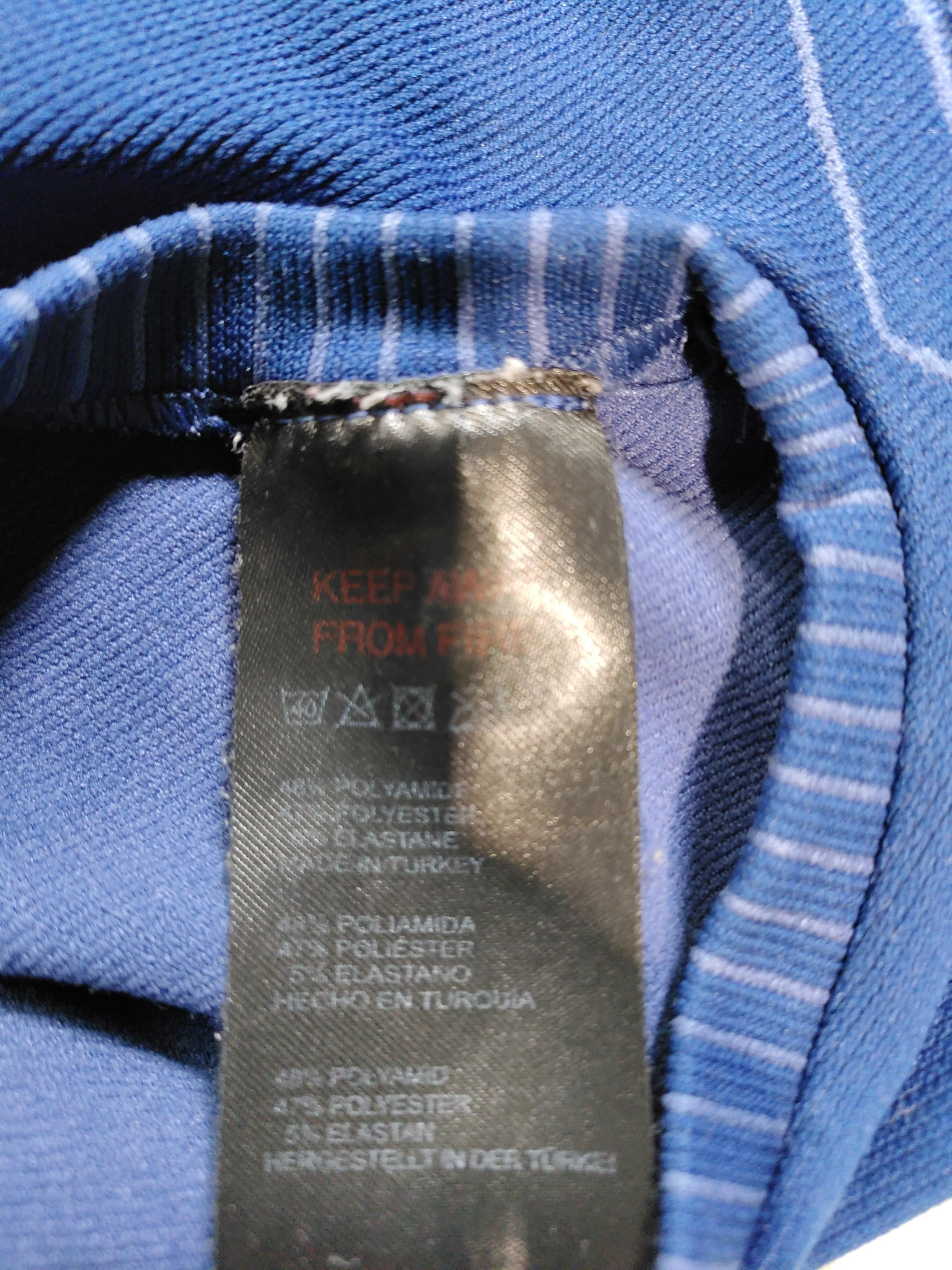 Iets Frans Women's T-Shirt M Blue Polyamide with Polyester, Elastane Basic - Image 6