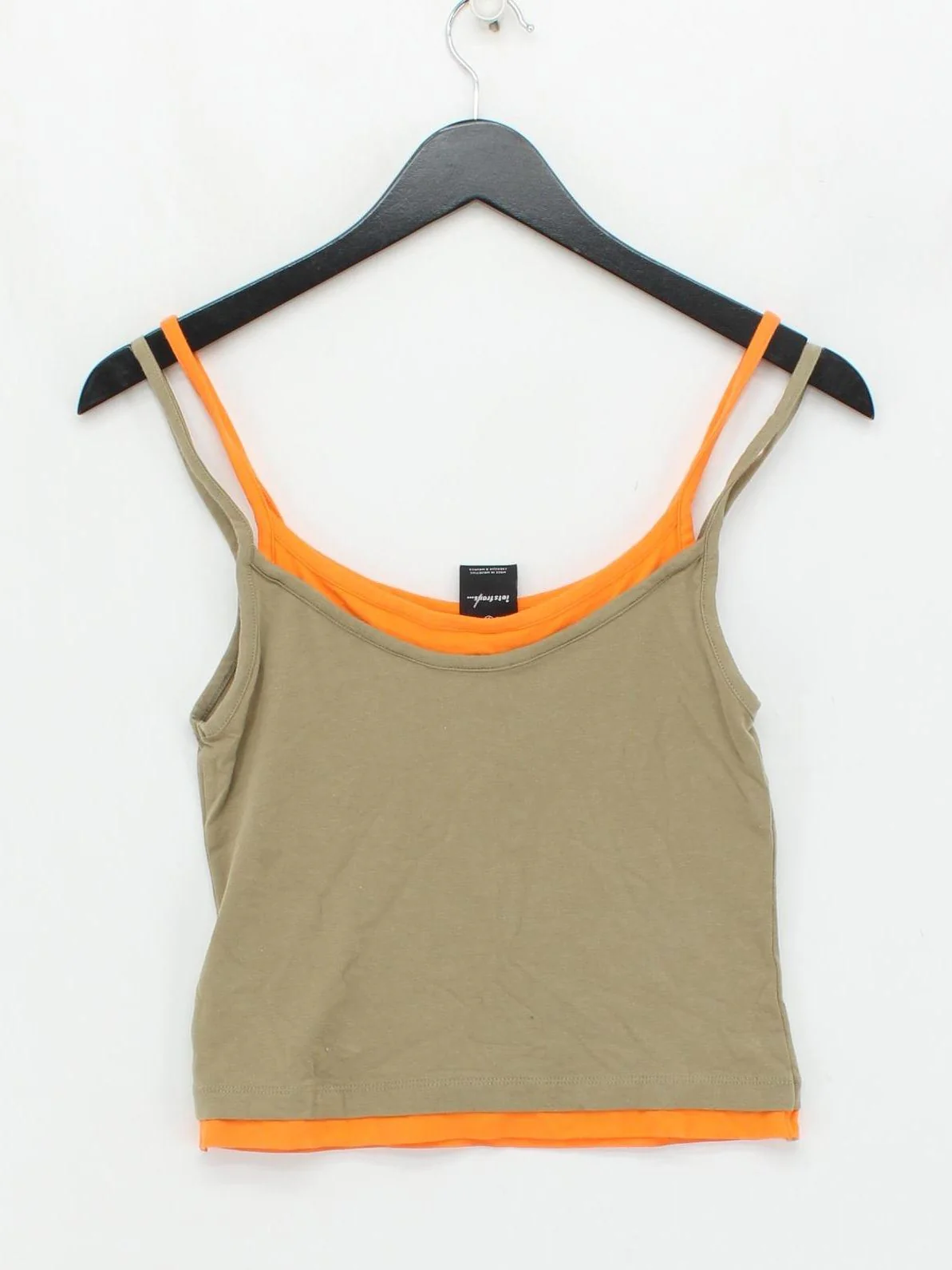 Iets Frans Women's T-Shirt S Green Cotton with Elastane Basic - Image 2