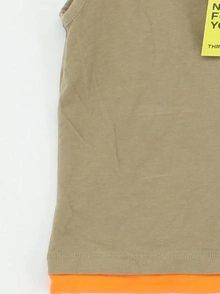 Iets Frans Women's T-Shirt S Green Cotton with Elastane Basic - Image 4
