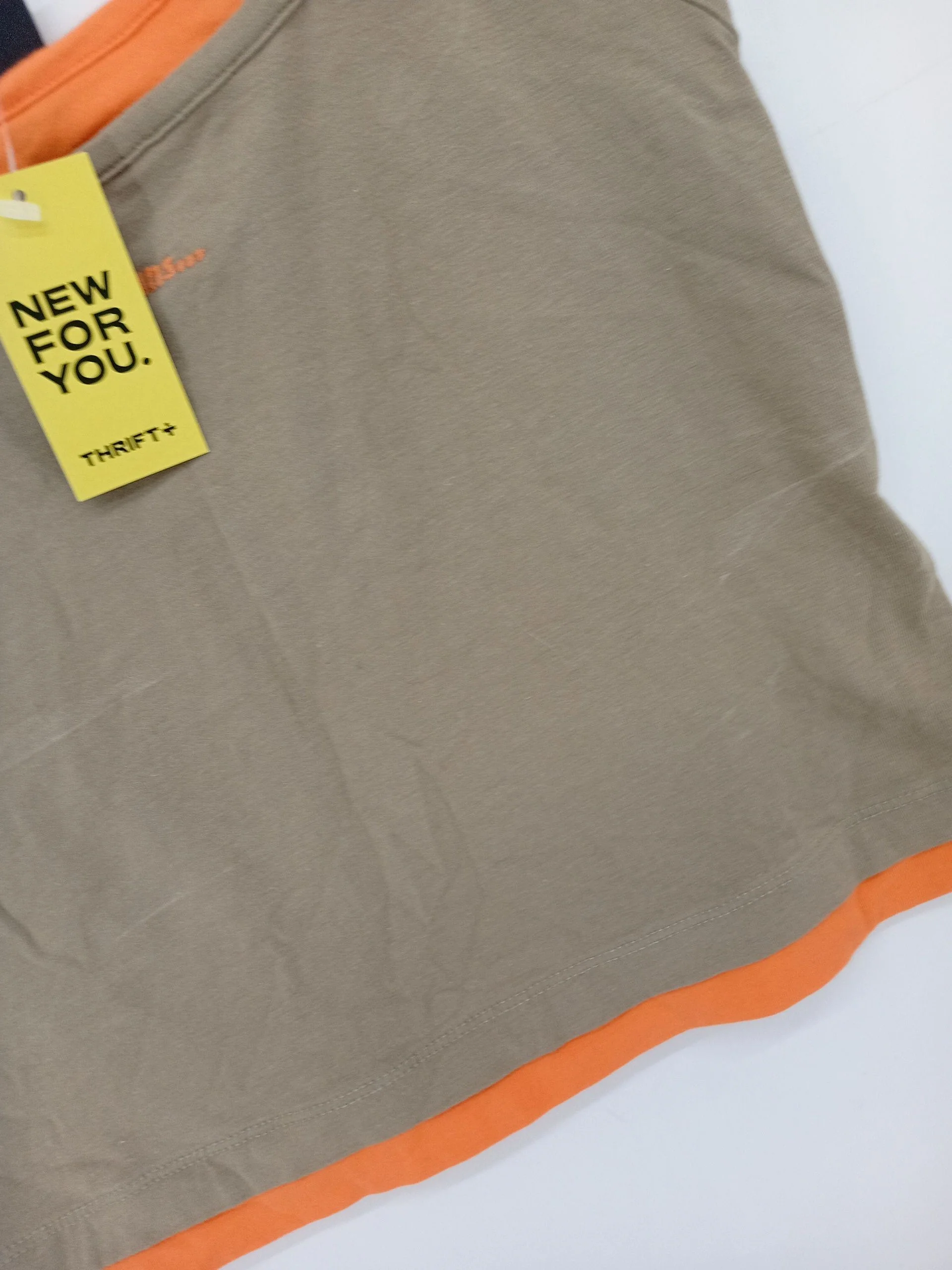 Iets Frans Women's T-Shirt S Green Cotton with Elastane Basic - Image 5