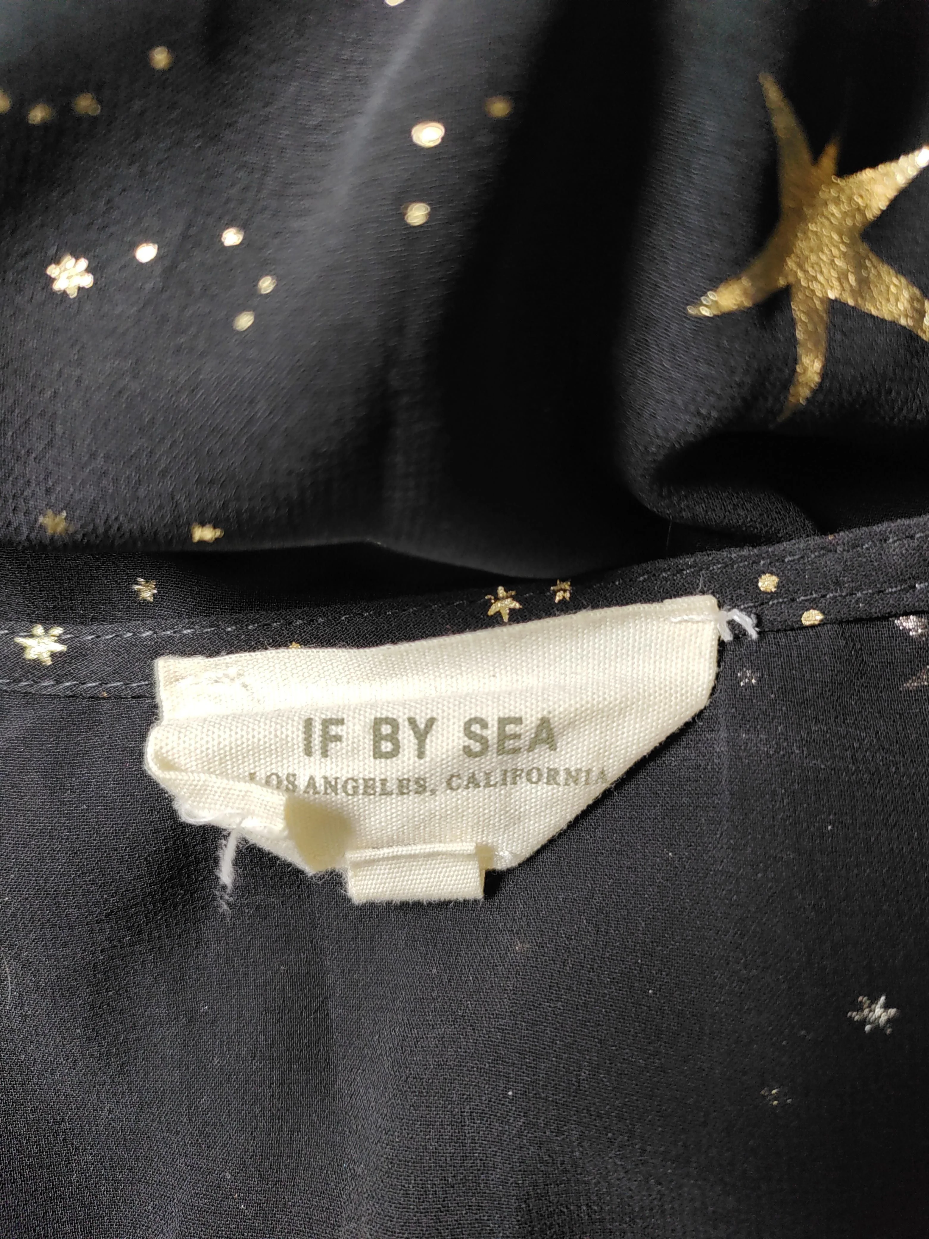 If By Sea Mini Dress M in Black - Image 5