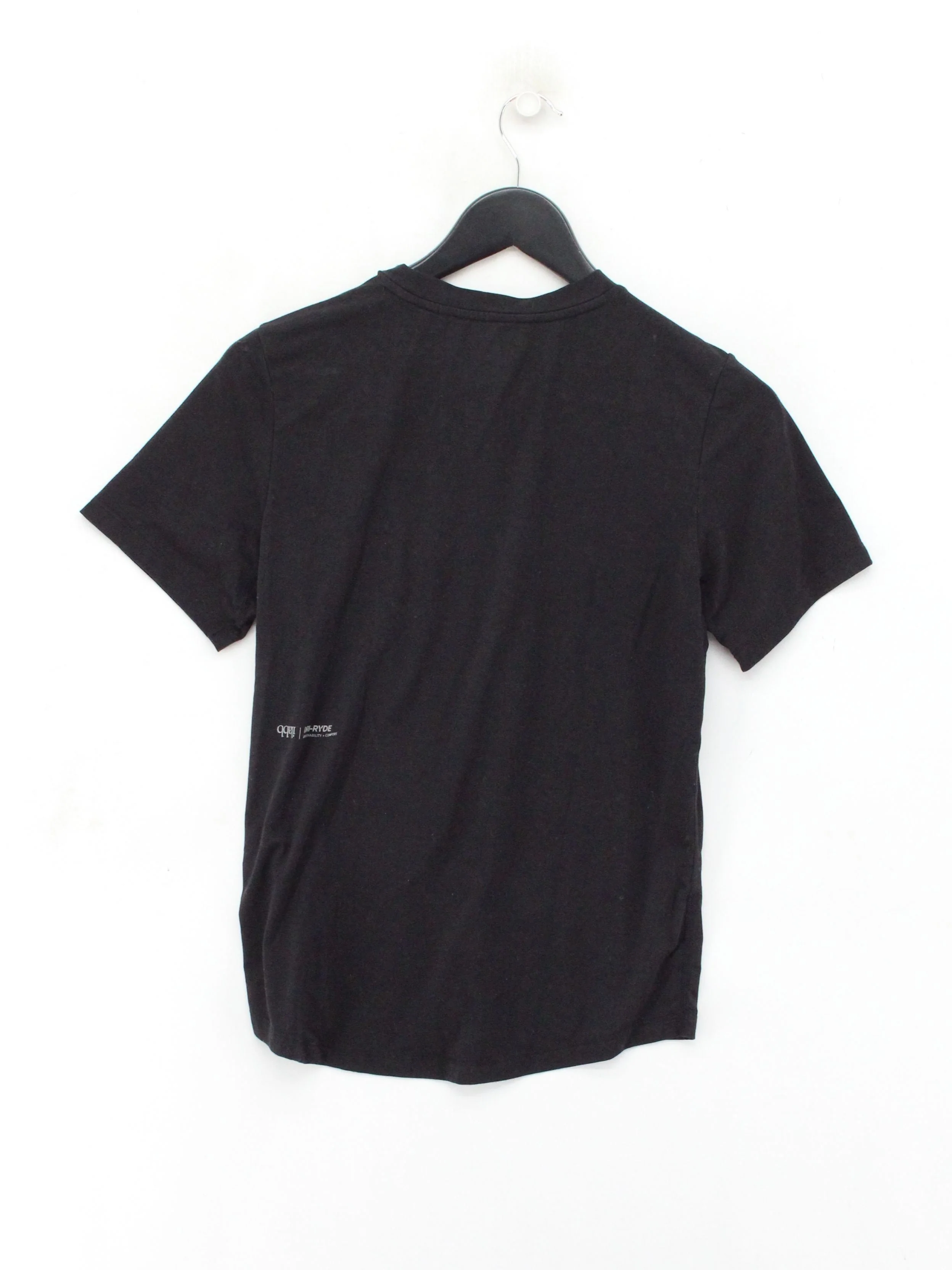 Ilabb Men's T-Shirt XS Black Polyester with Lyocell Modal, Elastane Basic - Image 2