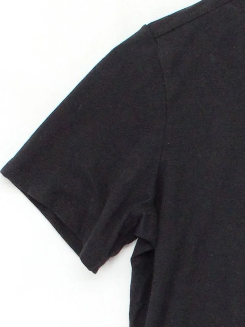 Ilabb Men's T-Shirt XS Black Polyester with Lyocell Modal, Elastane Basic - Image 4