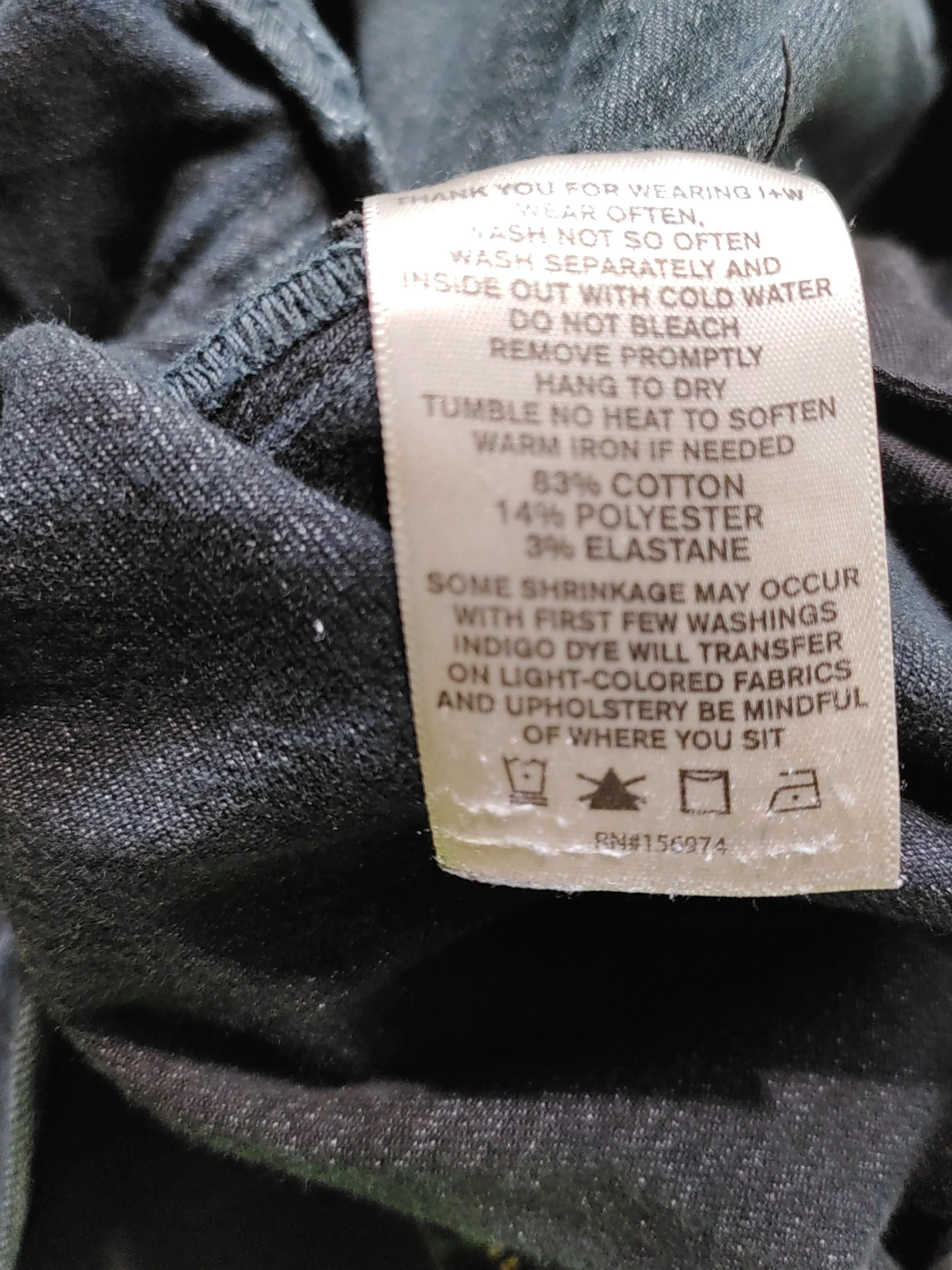 Imogene + Willie Women's Jeans W 28 in Black Cotton - Image 7