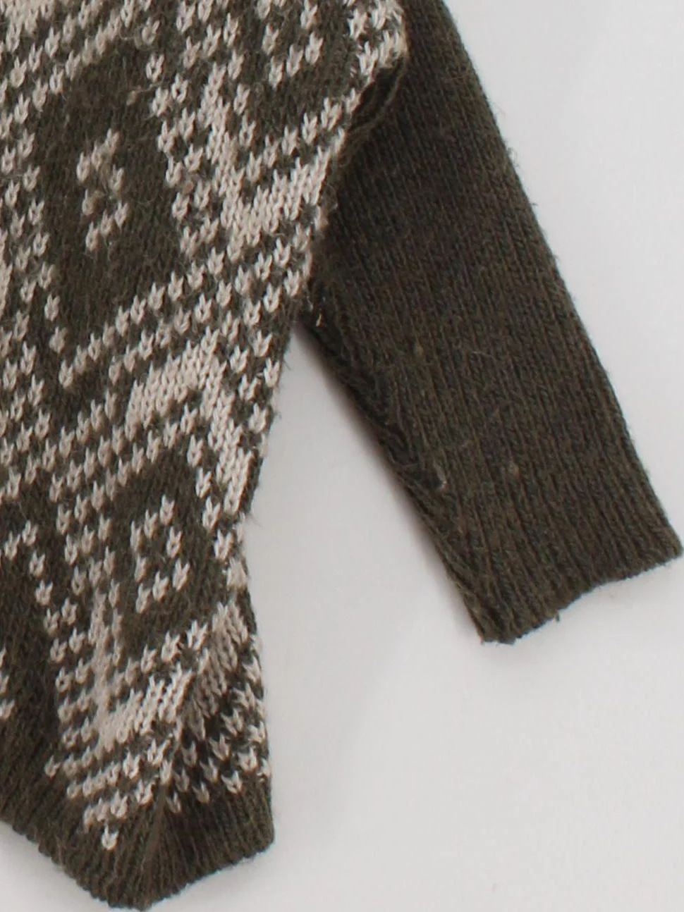Indi & Cold Women's Cardigan M Green Acrylic - Image 4