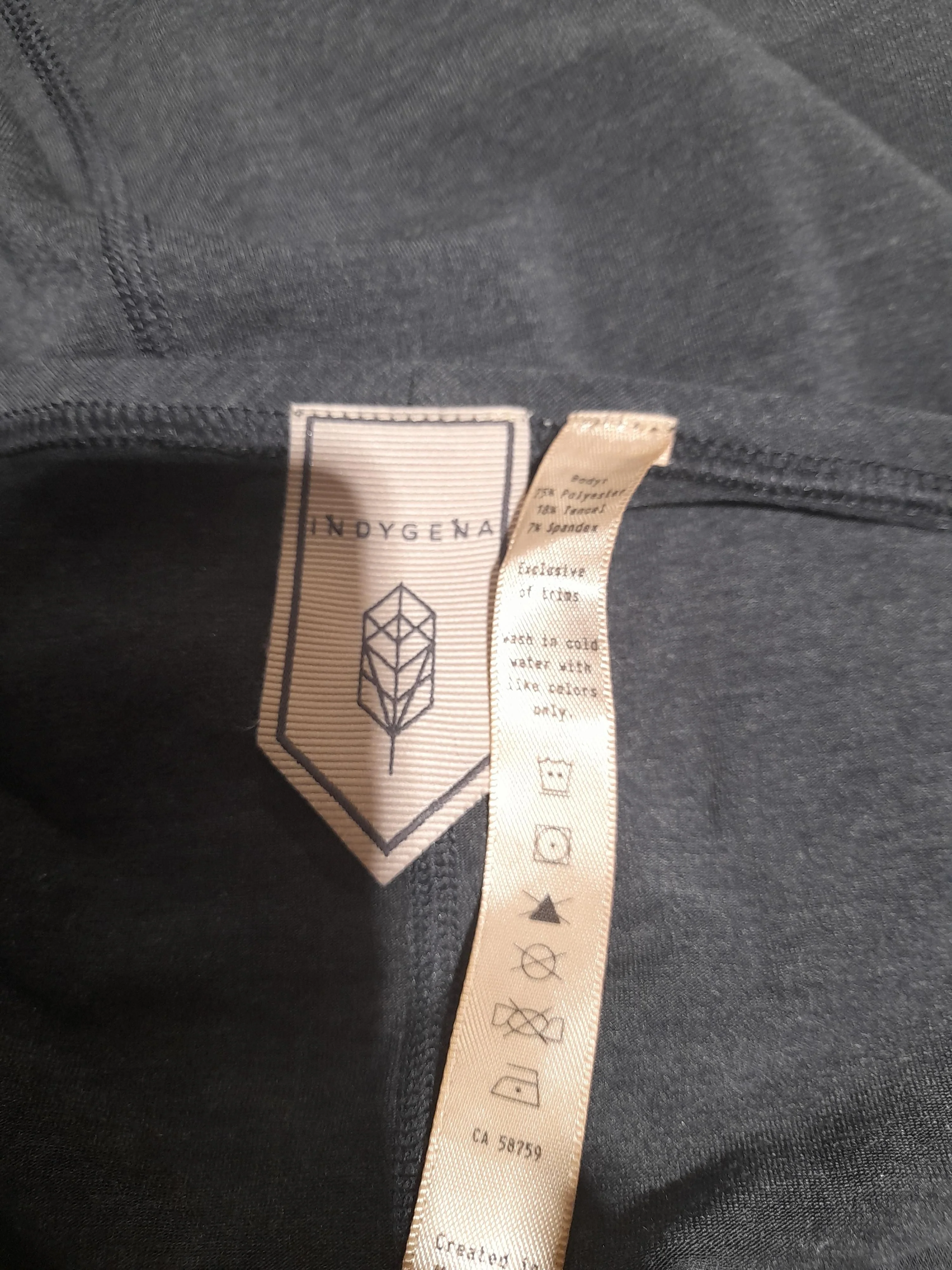 Indygena Women's T-Shirt S Grey Polyester with Lyocell Modal, Elastane Basic - Image 5