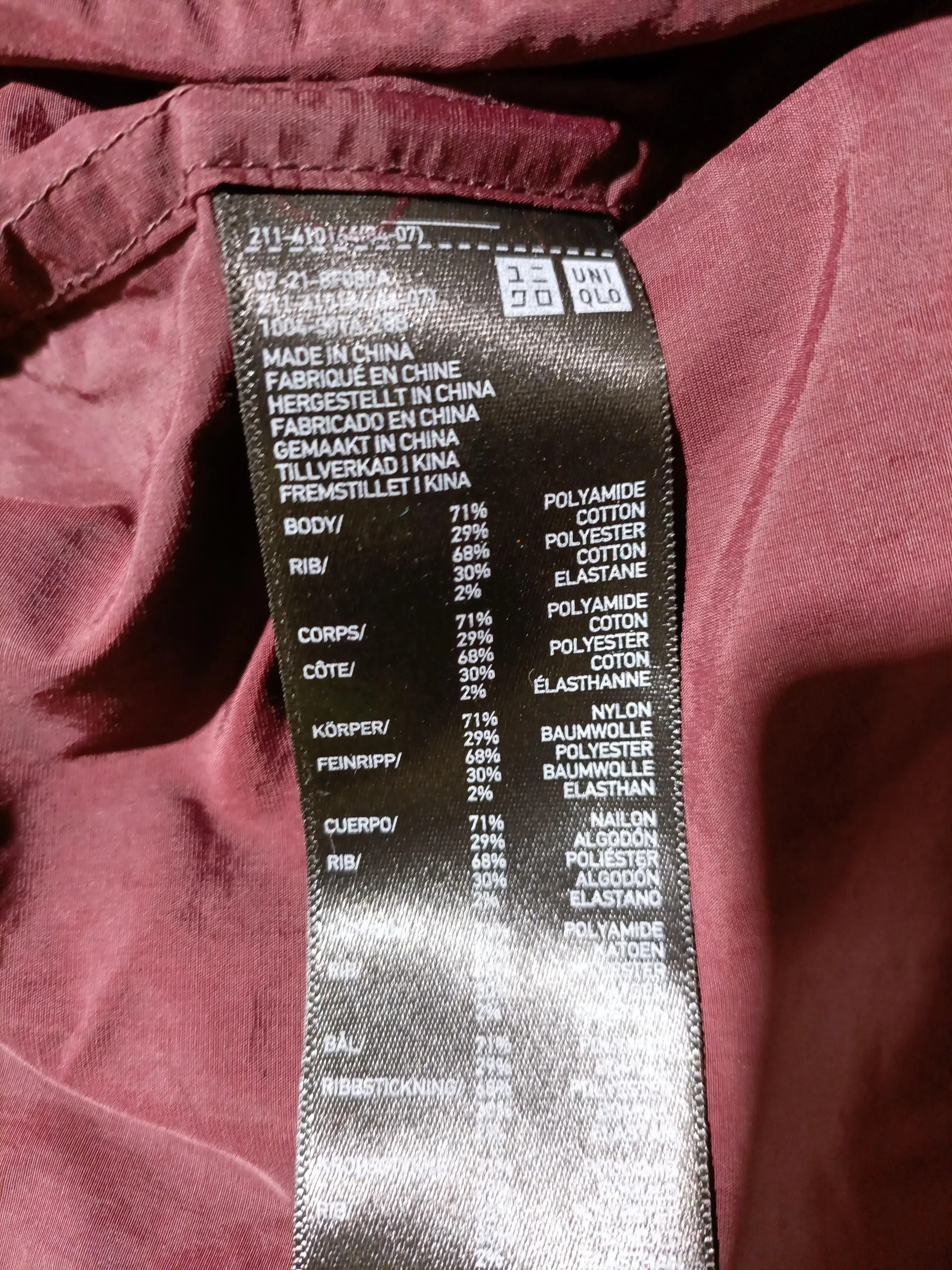 Ines De La Fressange x Uniqlo Bomber Jacket jacket red - Image 7