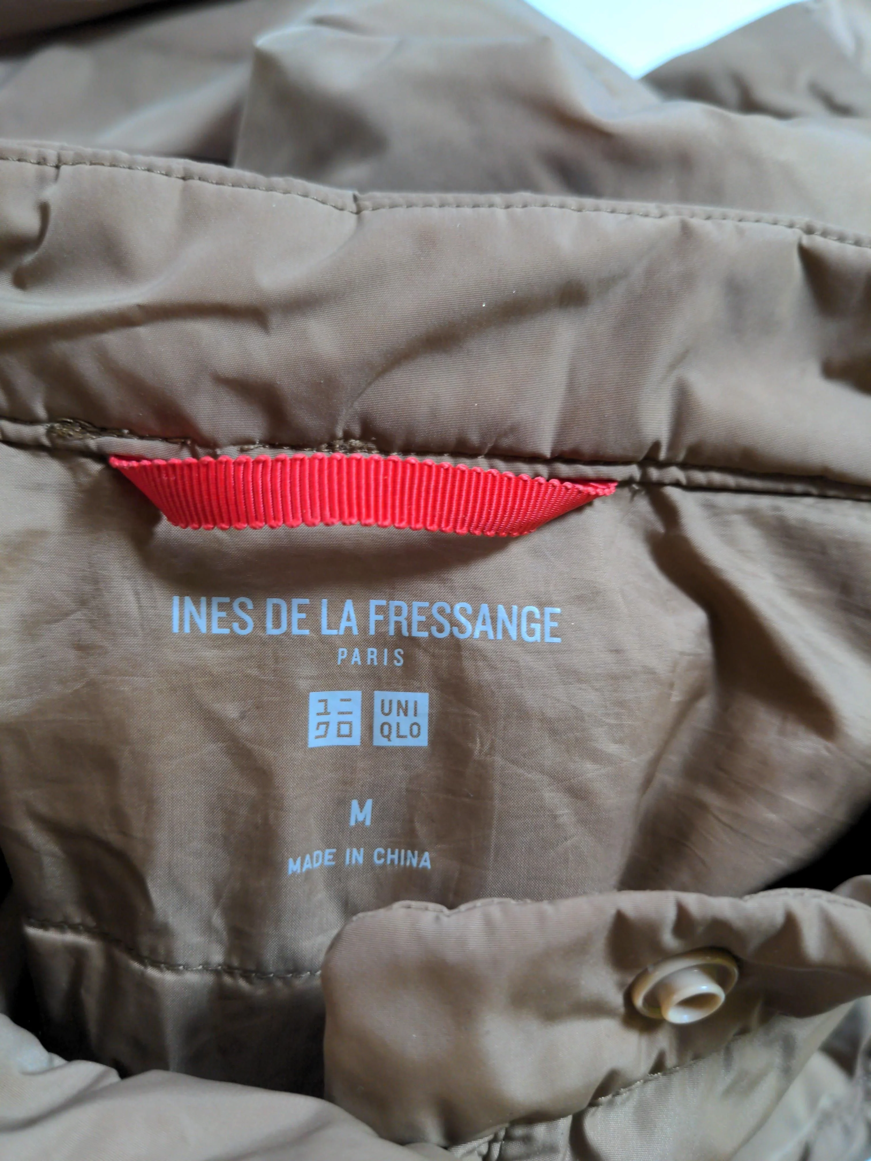 Ines De La Fressange x Uniqlo Bomber Jacket jacket tan - Image 6