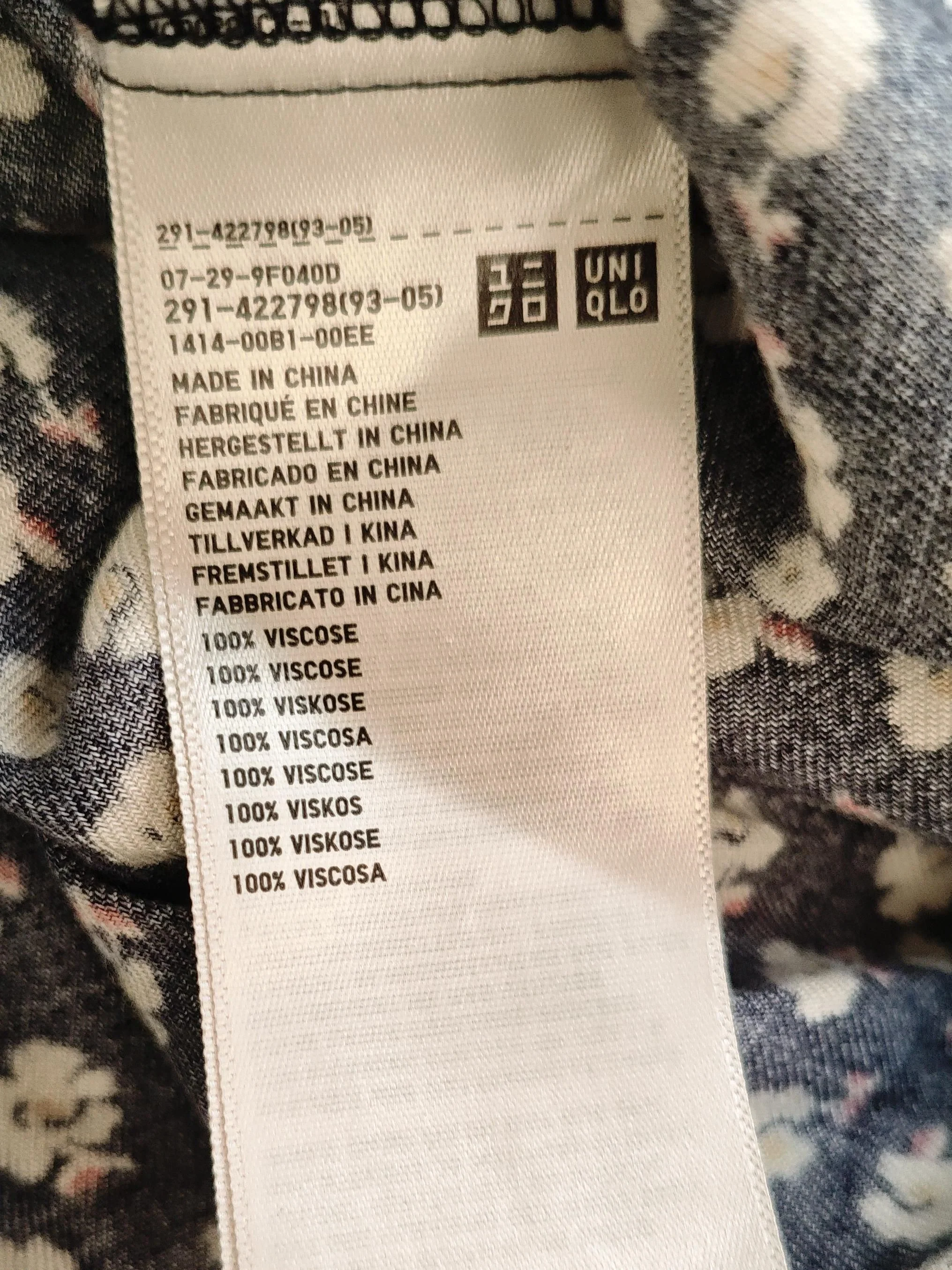 Ines De La Fressange x Uniqlo Shirt Midi Dress M in Black - Image 6