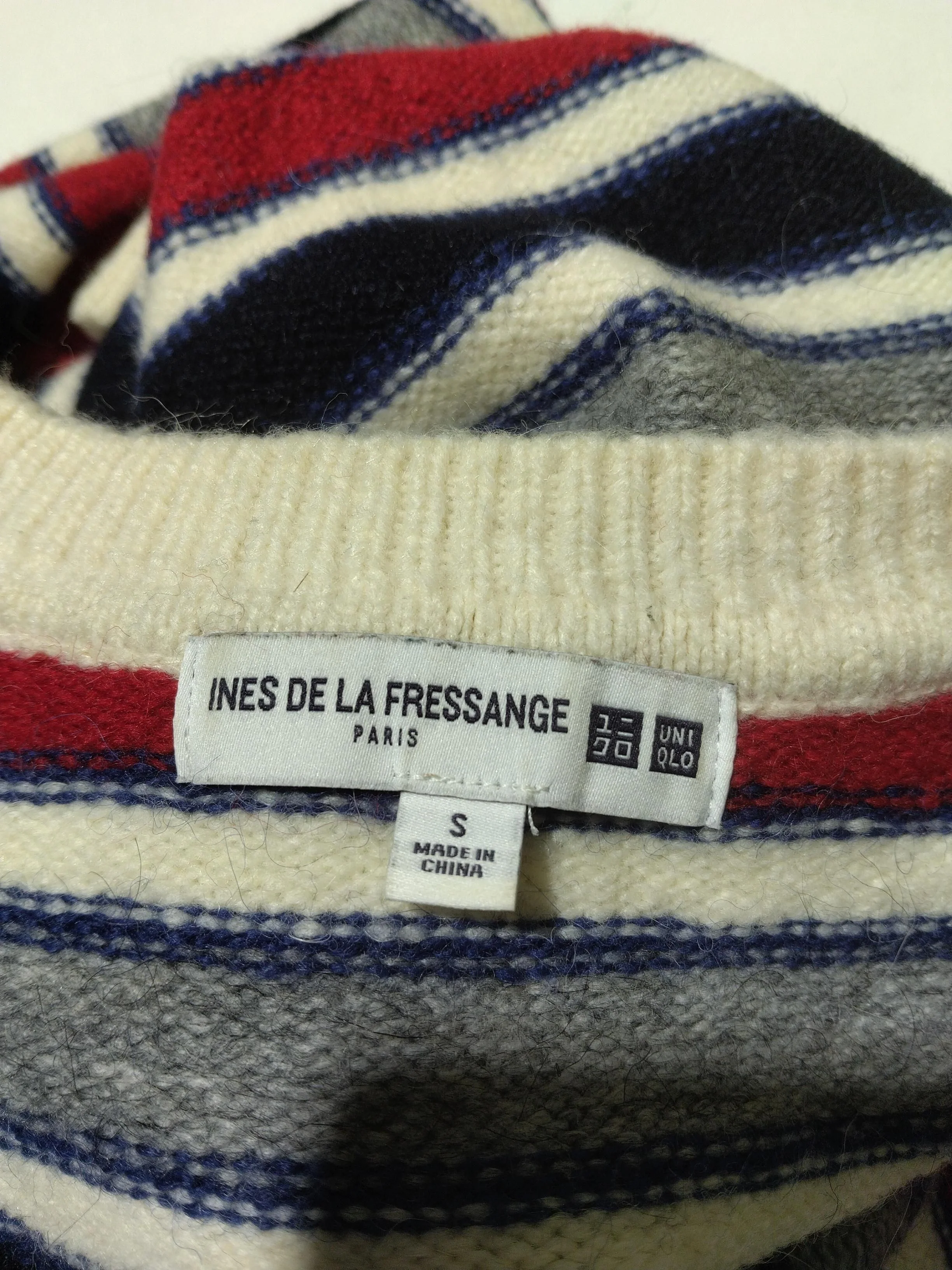 Ines De La Fressange X Uniqlo Women's Jumper S Multi Acrylic - Image 5