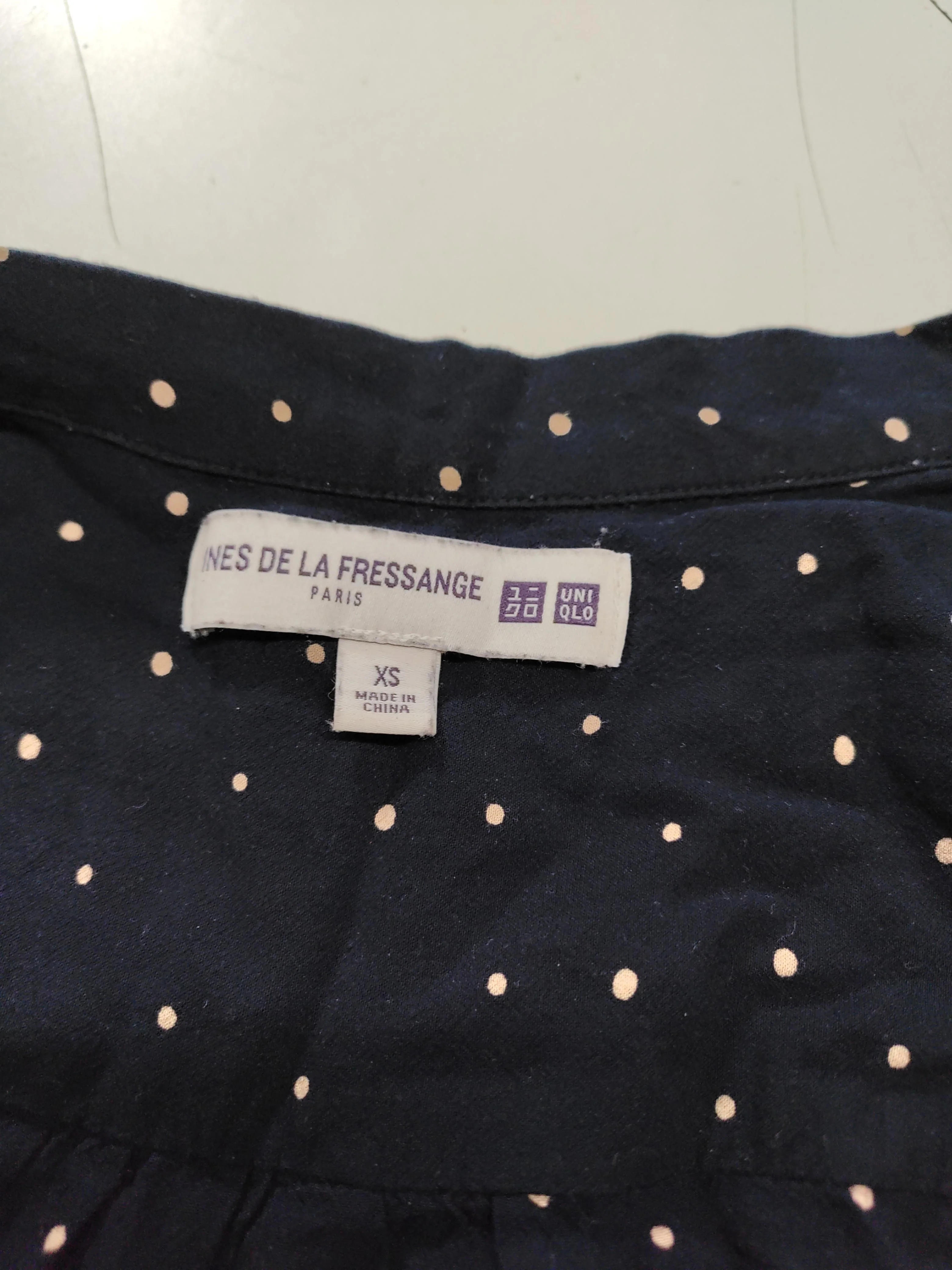 Ines De La Fressange X Uniqlo Women's Shirt XXS Blue 100% Viscose Basic - Image 5