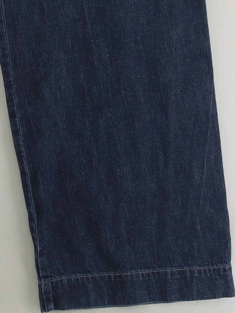 Ines De La Fressange X Uniqlo Women's Trousers M Blue Cotton - Image 4