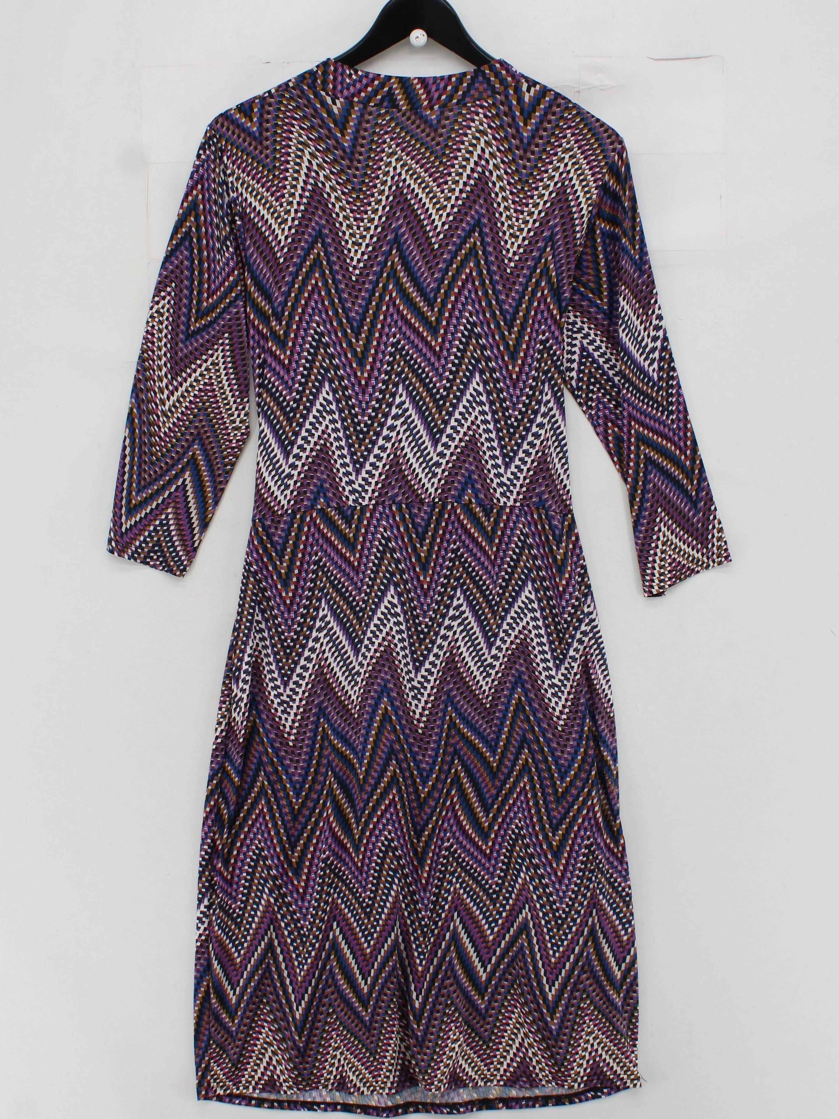 Ingenue Wrap Midi Dress UK16 in Multi - Image 2