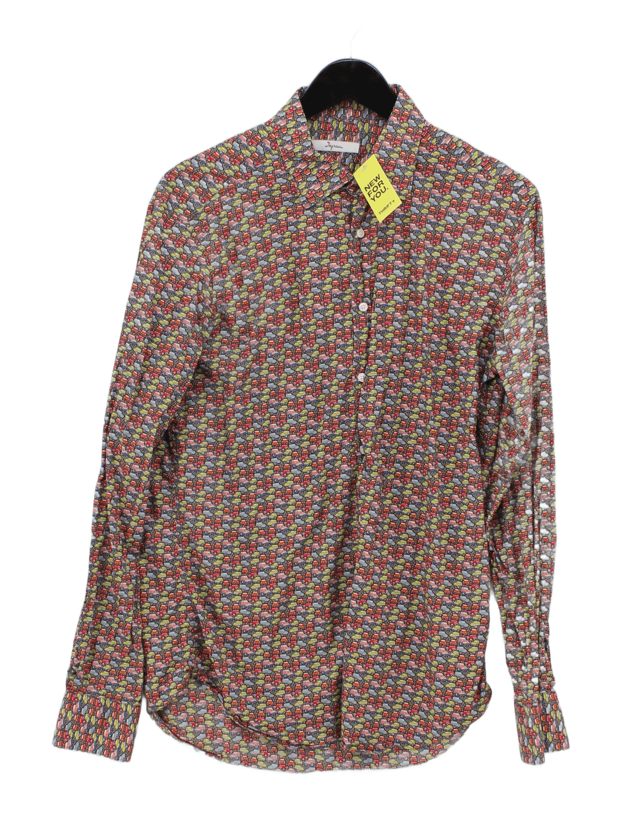 Ingram Men's Shirt M Multi 100% Cotton Basic