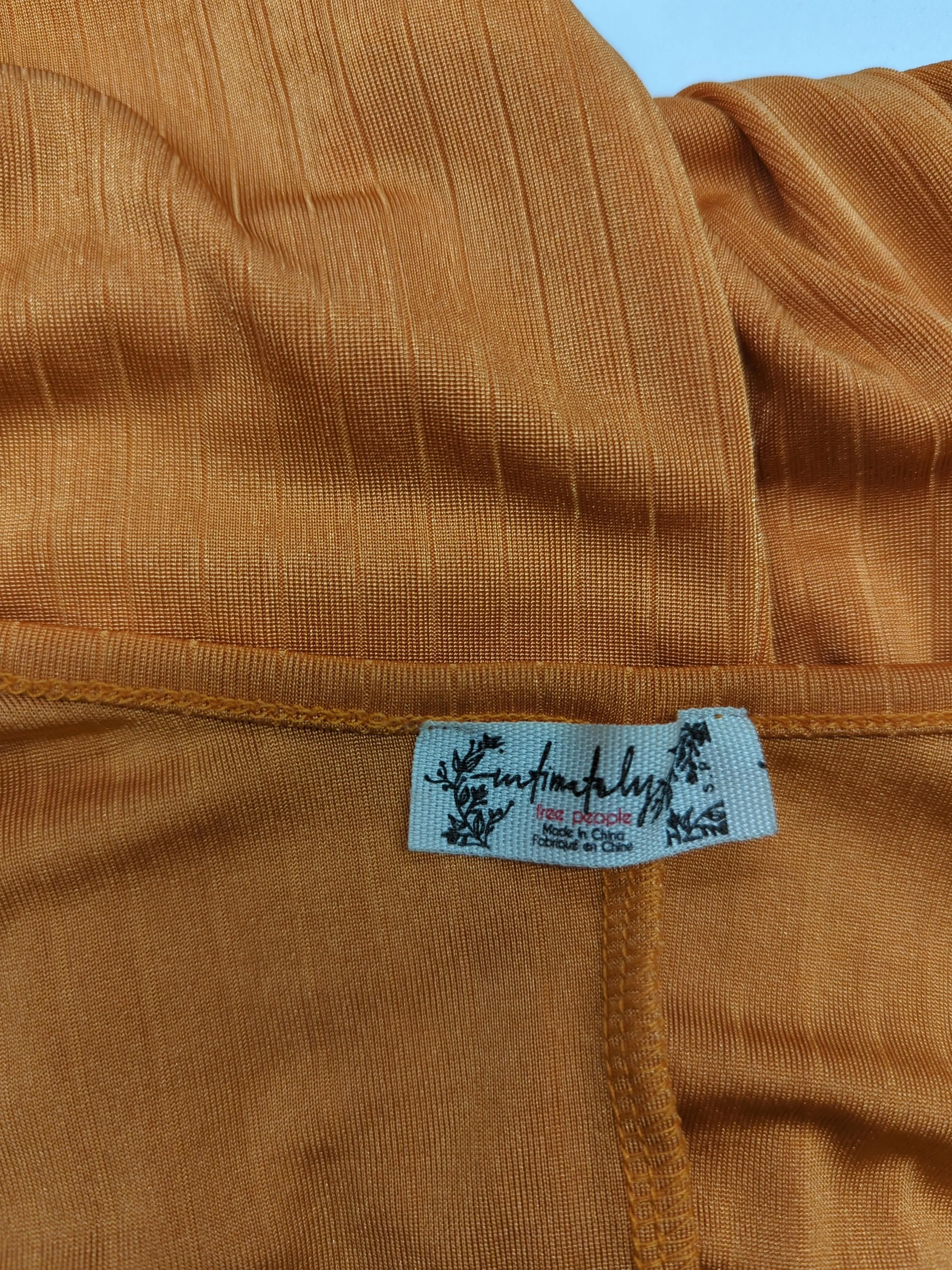intimately at free people Slip Maxi Dress S in Orange - Image 5