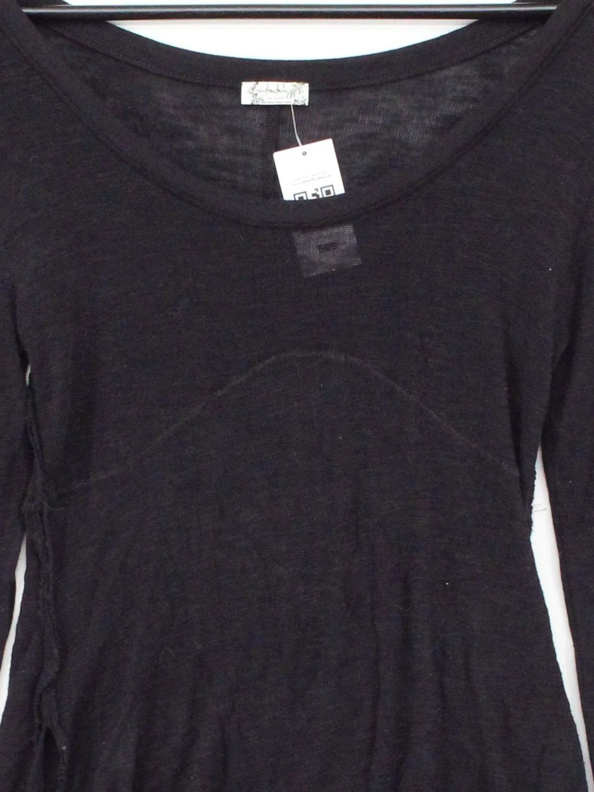 Intimately At Free People Women's Top S Black Viscose with Elastane Basic - Image 3