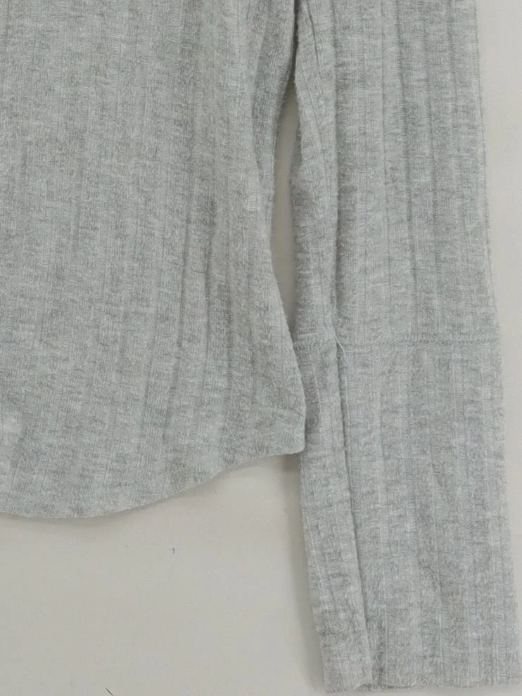 Intimately At Free People Women's Top XL Grey Polyester - Image 4
