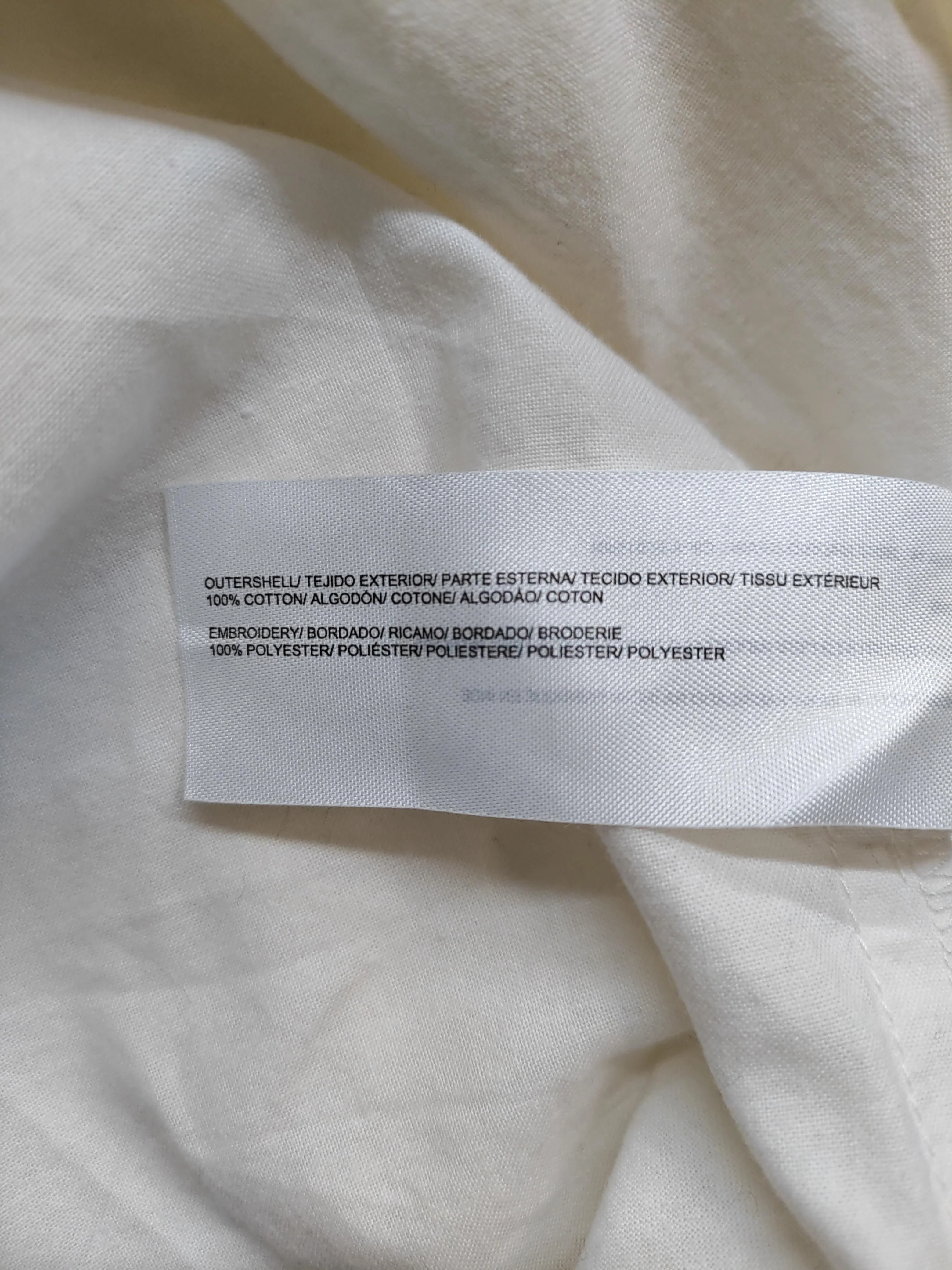 Intropia Women's Shirt UK 12 Cream 100% Other Long Sleeve Collared Basic - Image 6
