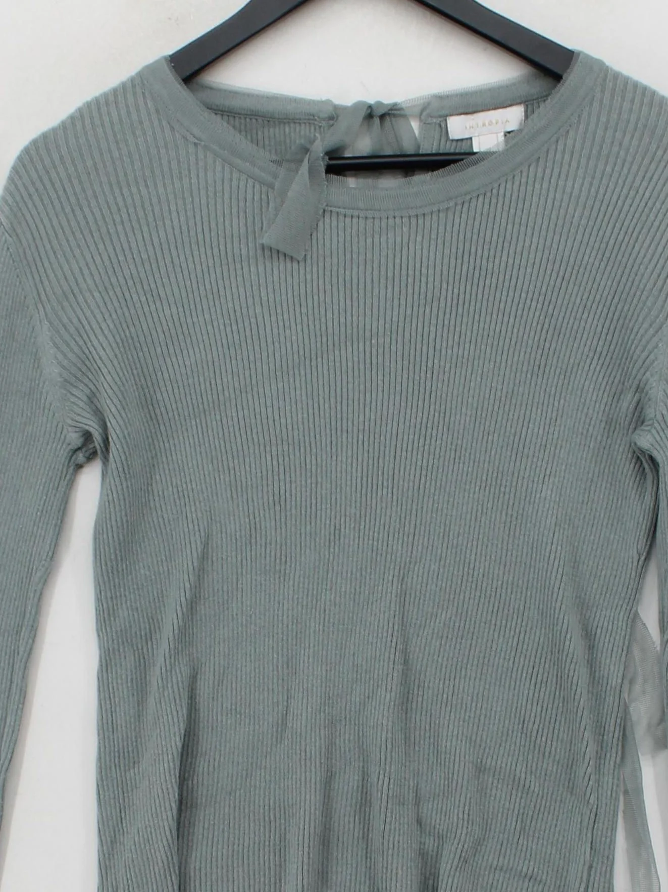 Intropia Women's Top M Green Cotton with Viscose, Polyamide Basic - Image 3