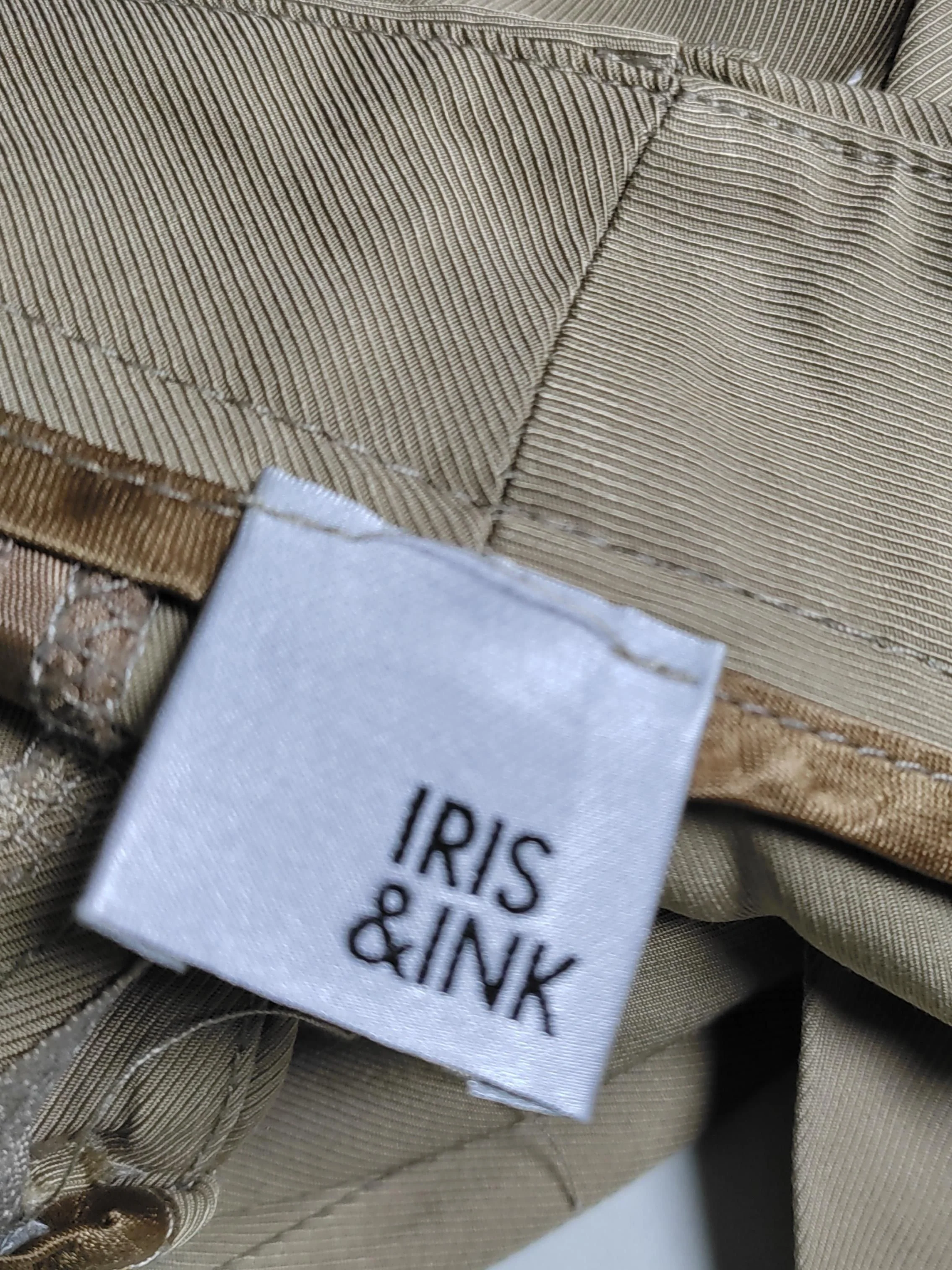 Iris & Ink Women's Trousers W 29 in Cream Viscose with Acetate, Viscose Chino - Image 5