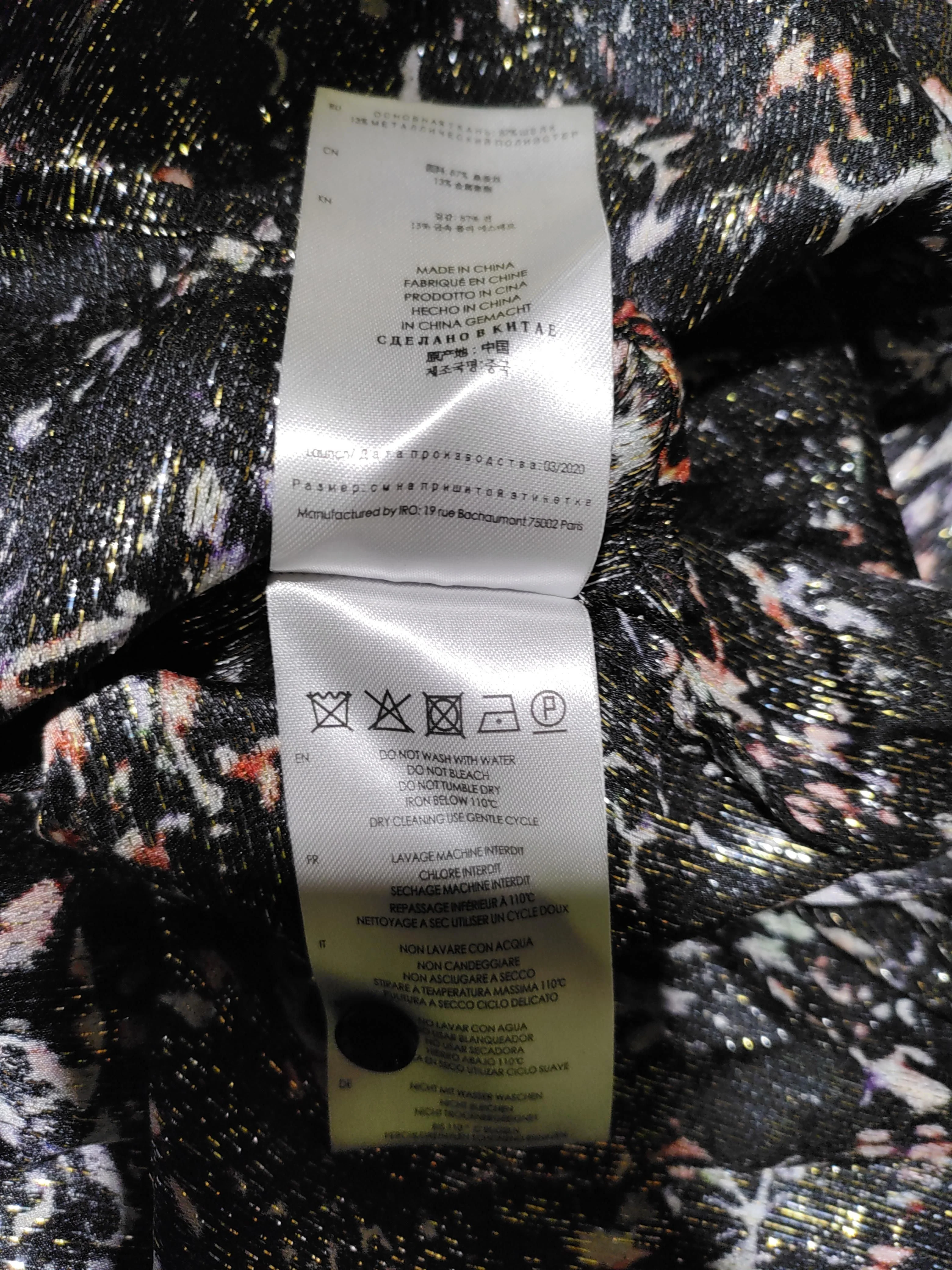 IRO Mini Dress in Black - Image 6