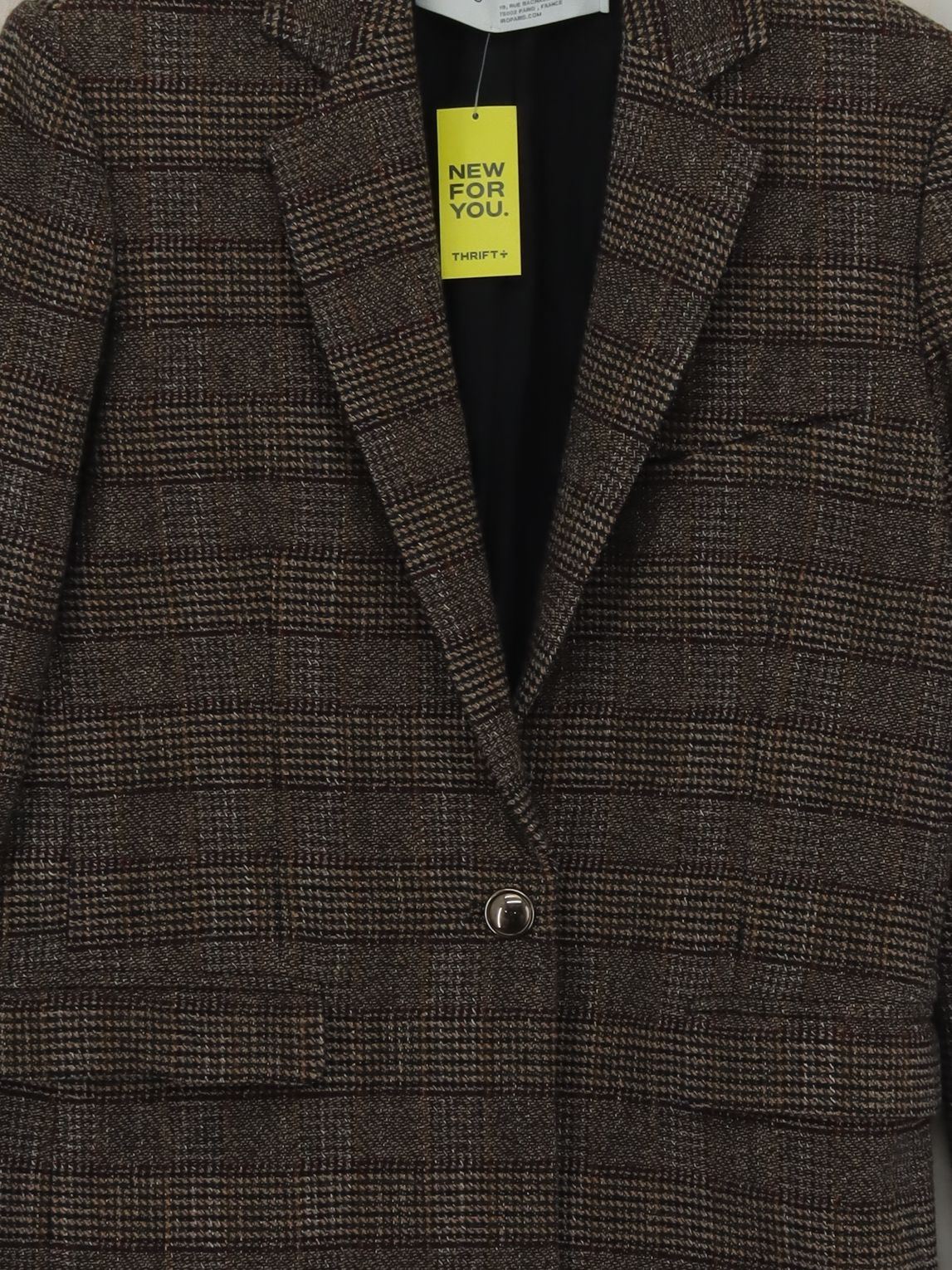 IRO Women's Blazer UK 8 Brown Wool - Image 3