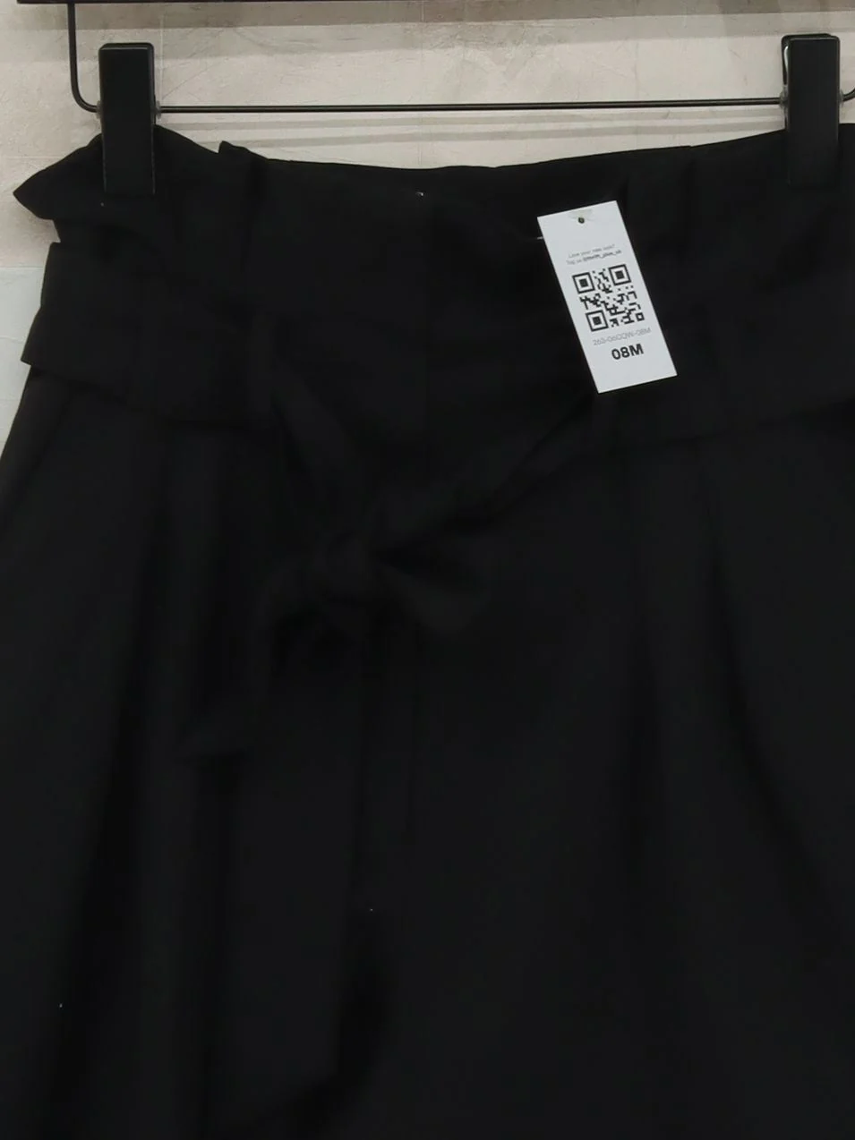 IRO Women's Trousers S Black Wool with Viscose, Cotton Tapered Sweatpants - Image 3