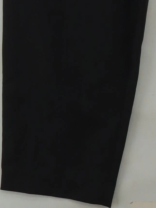 IRO Women's Trousers S Black Wool with Viscose, Cotton Tapered Sweatpants - Image 4