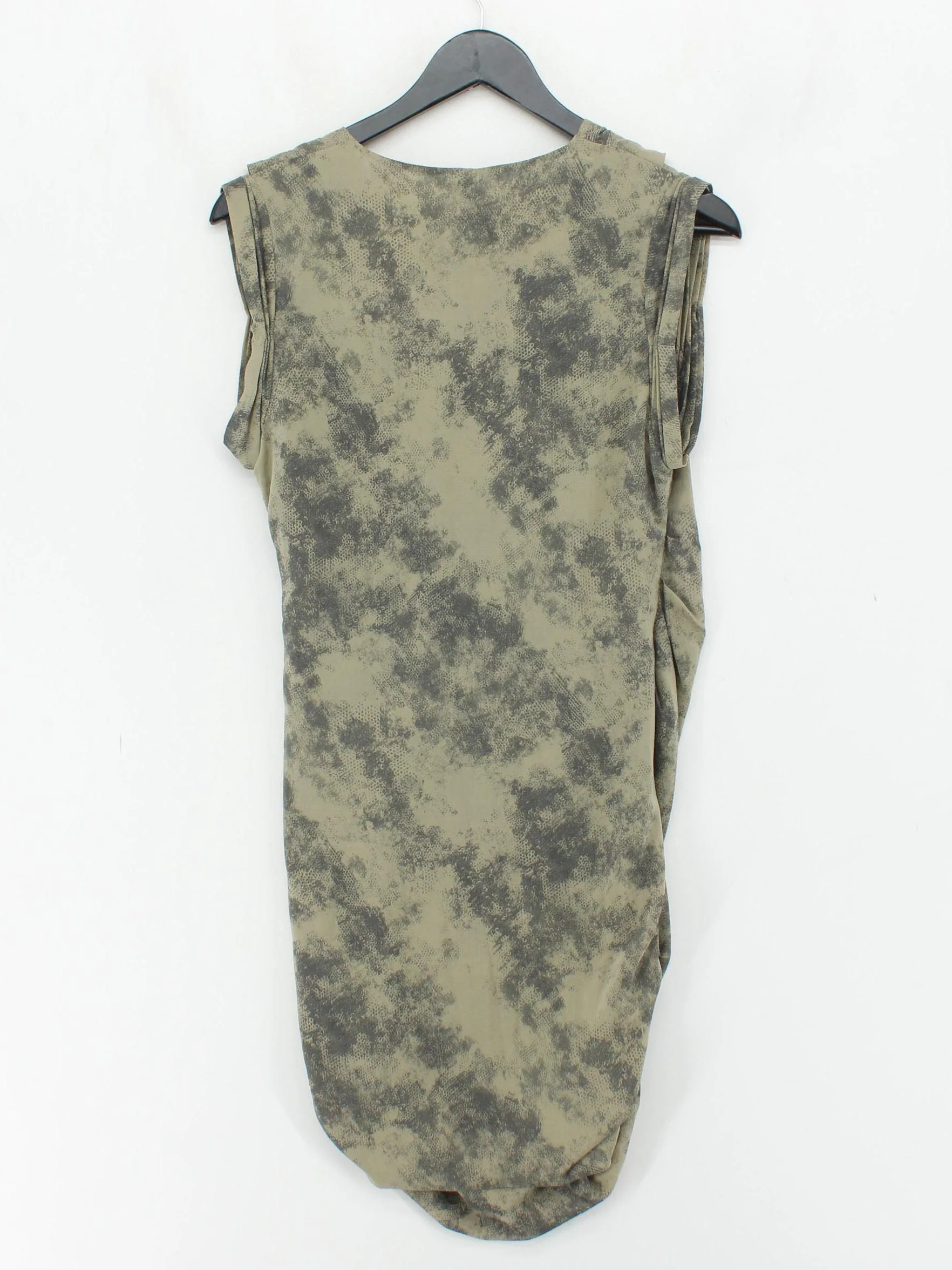 IRO Wrap Mini Dress UK12 in Green - Image 2